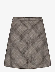 Soaked in Luxury - SLStorie Yara Skirt - korte nederdele - hot fudge checks - 0