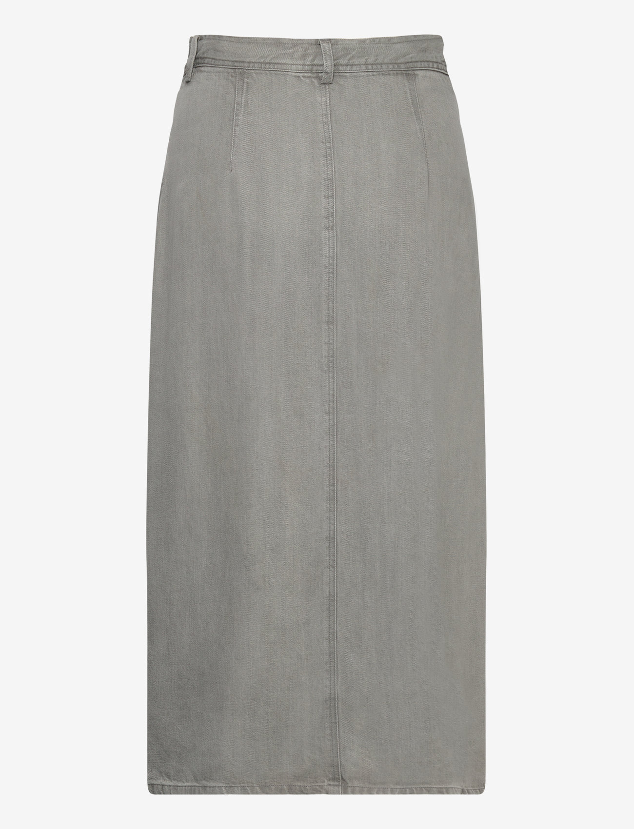 Soaked - SLFriday Skirt - midi nederdele - light grey denim - 2