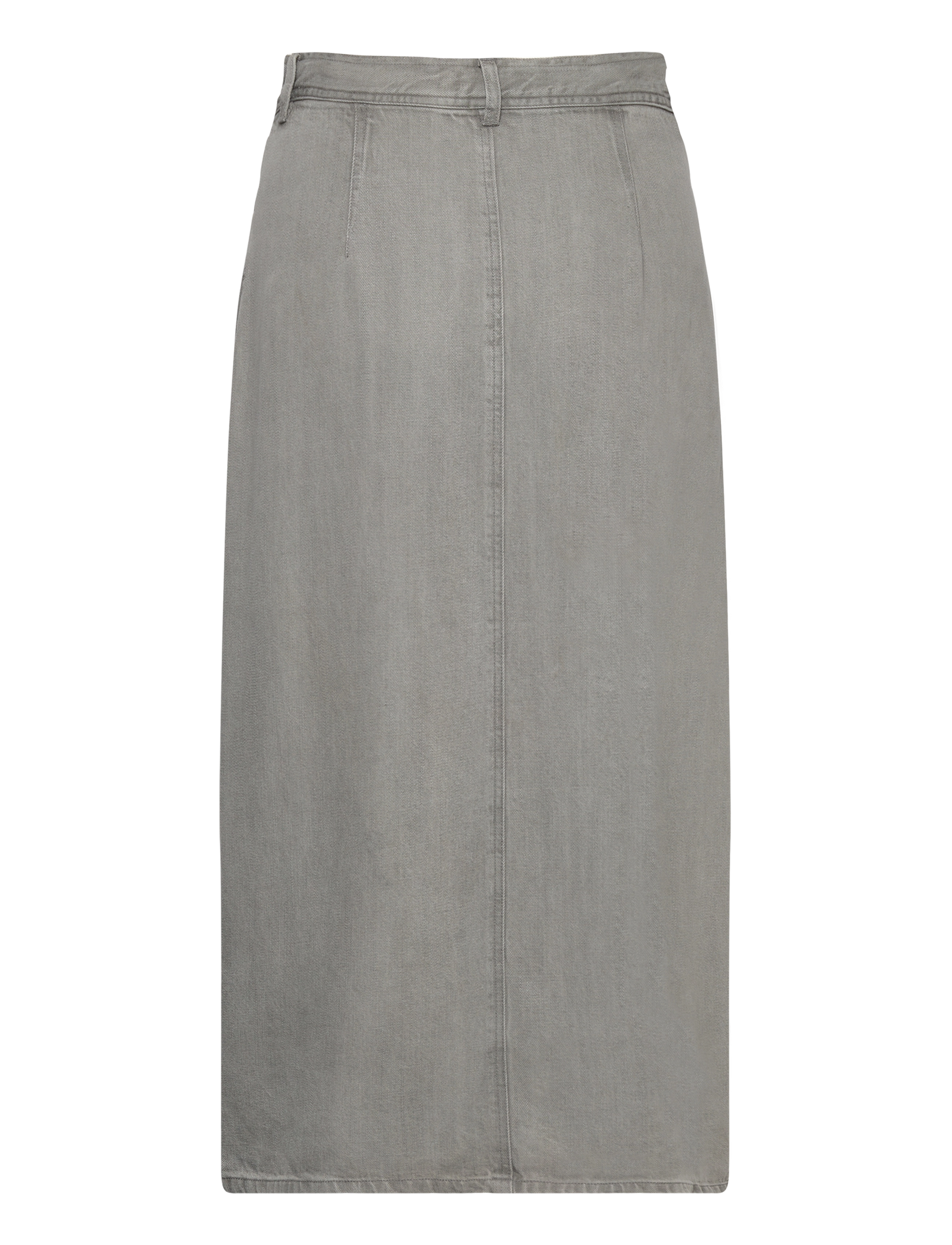 Soaked - SLFriday Skirt - vidutinio ilgio sijonai - light grey denim - 2