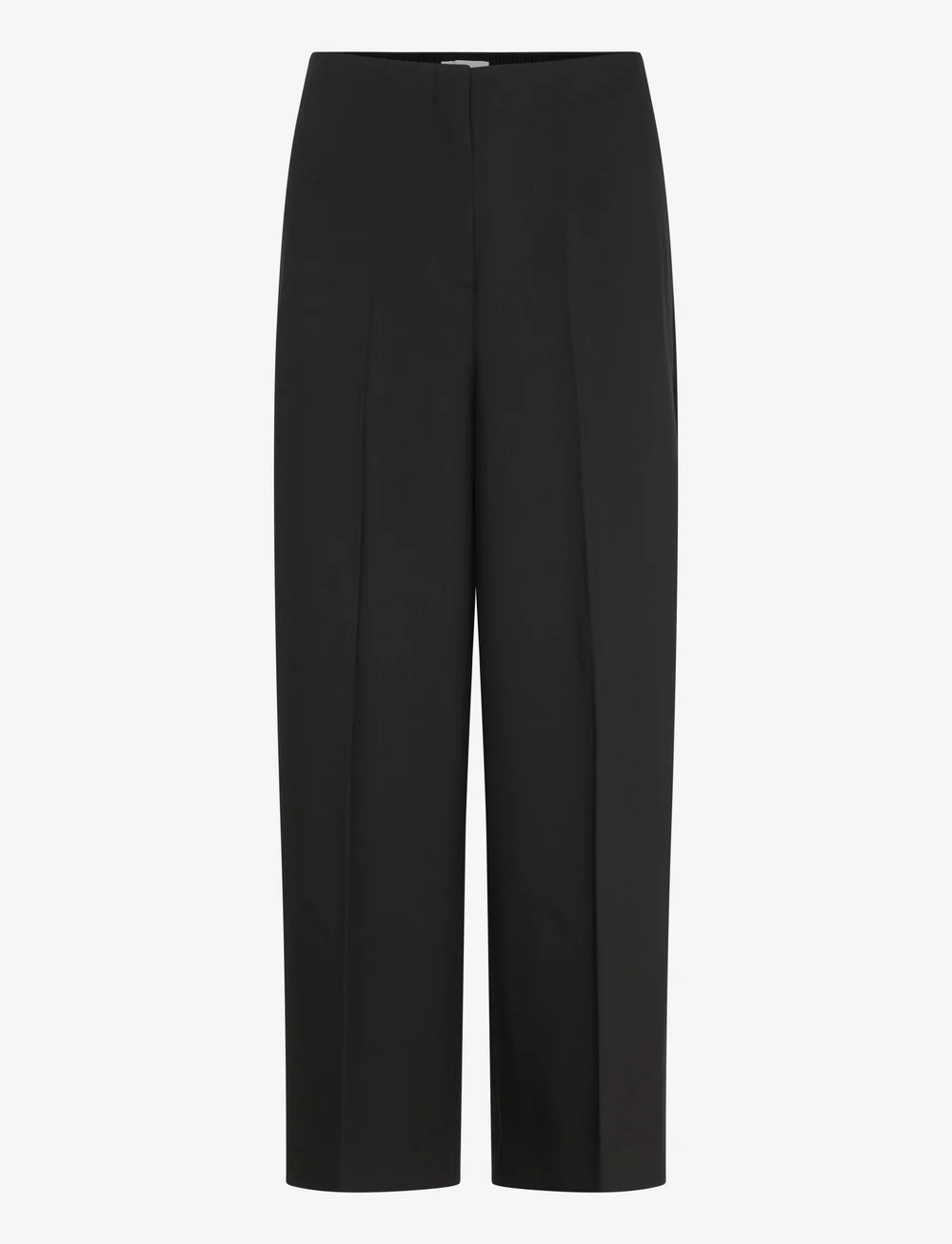 Soaked in Luxury - SLCorinne Wide Cropped Pants - hosen mit weitem bein - black - 0