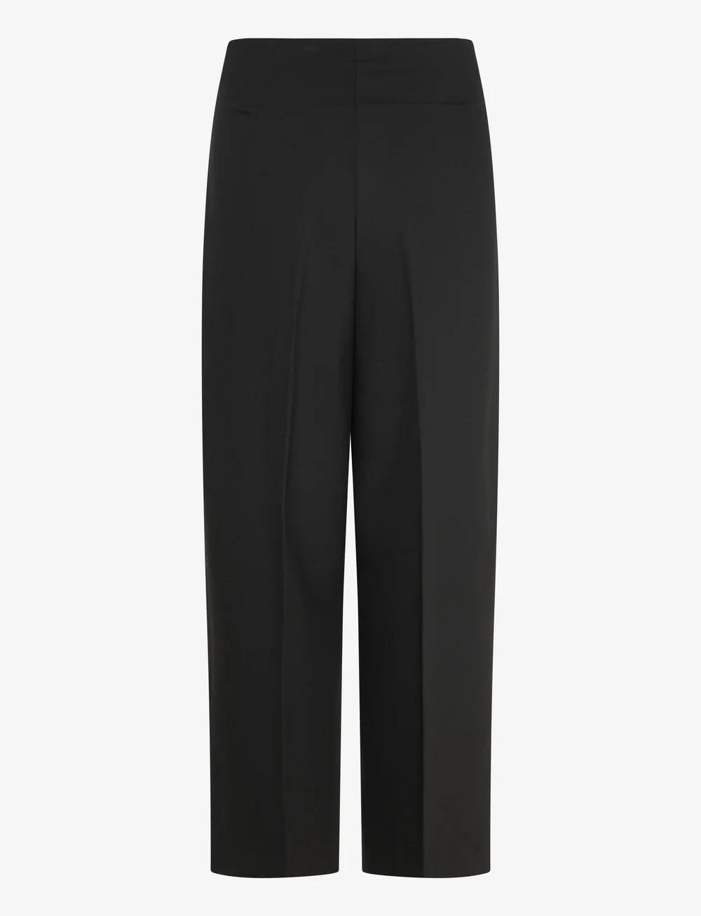 Soaked in Luxury - SLCorinne Wide Cropped Pants - hosen mit weitem bein - black - 1