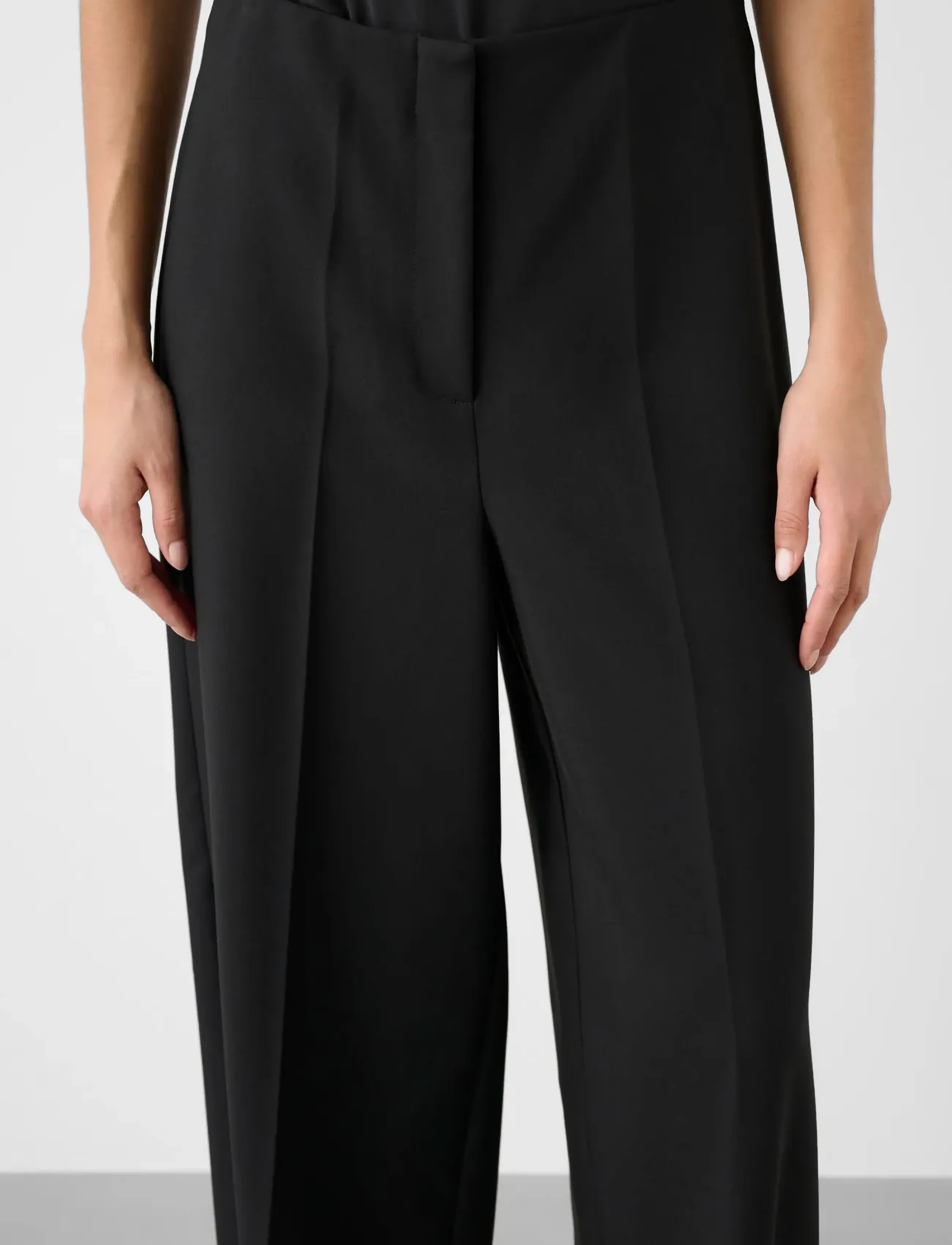 Soaked Slcorinne Wide Cropped Pants kostymbyxor dam – bild 4