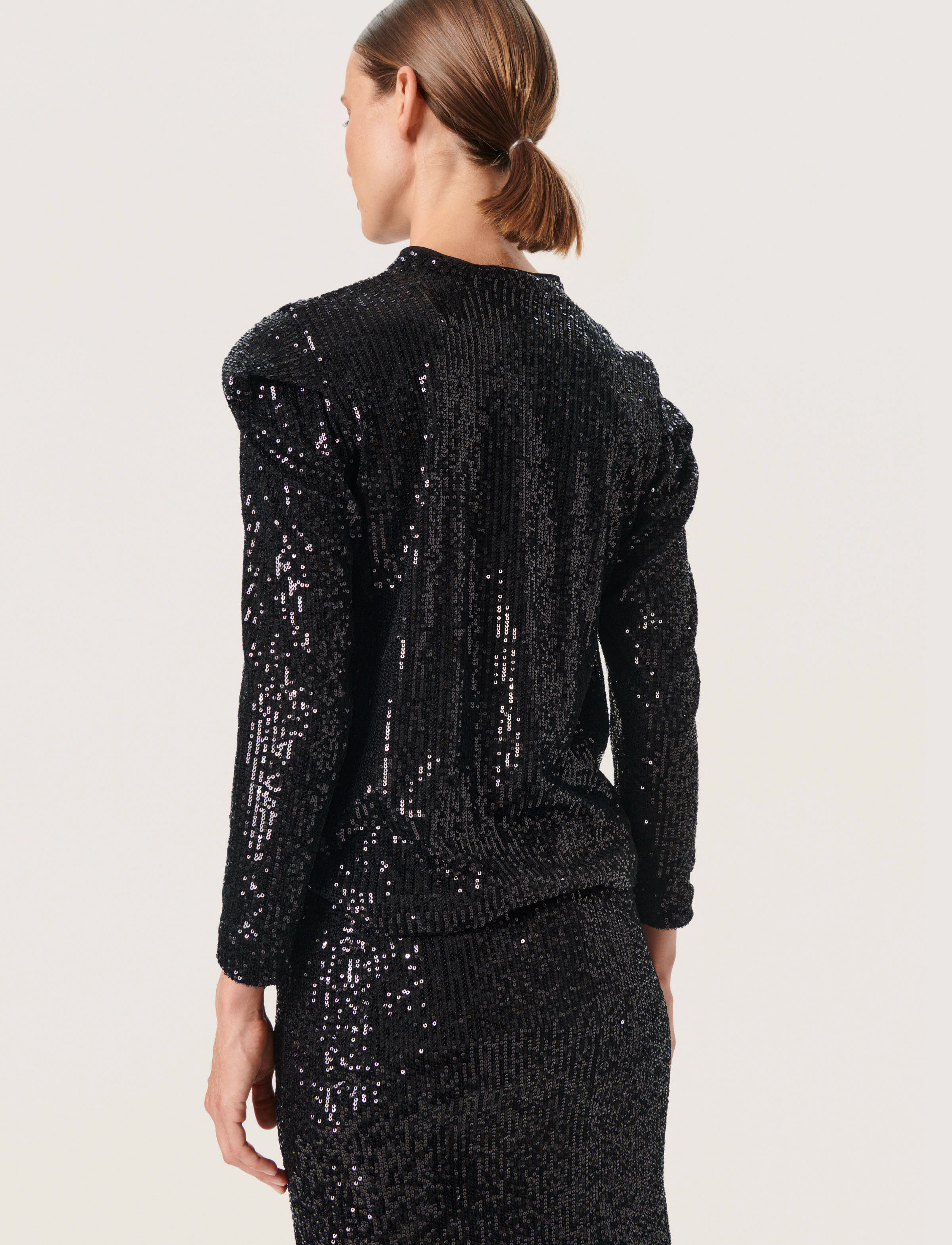 Soaked - SLSuse Blouse - langærmede bluser - black - 4