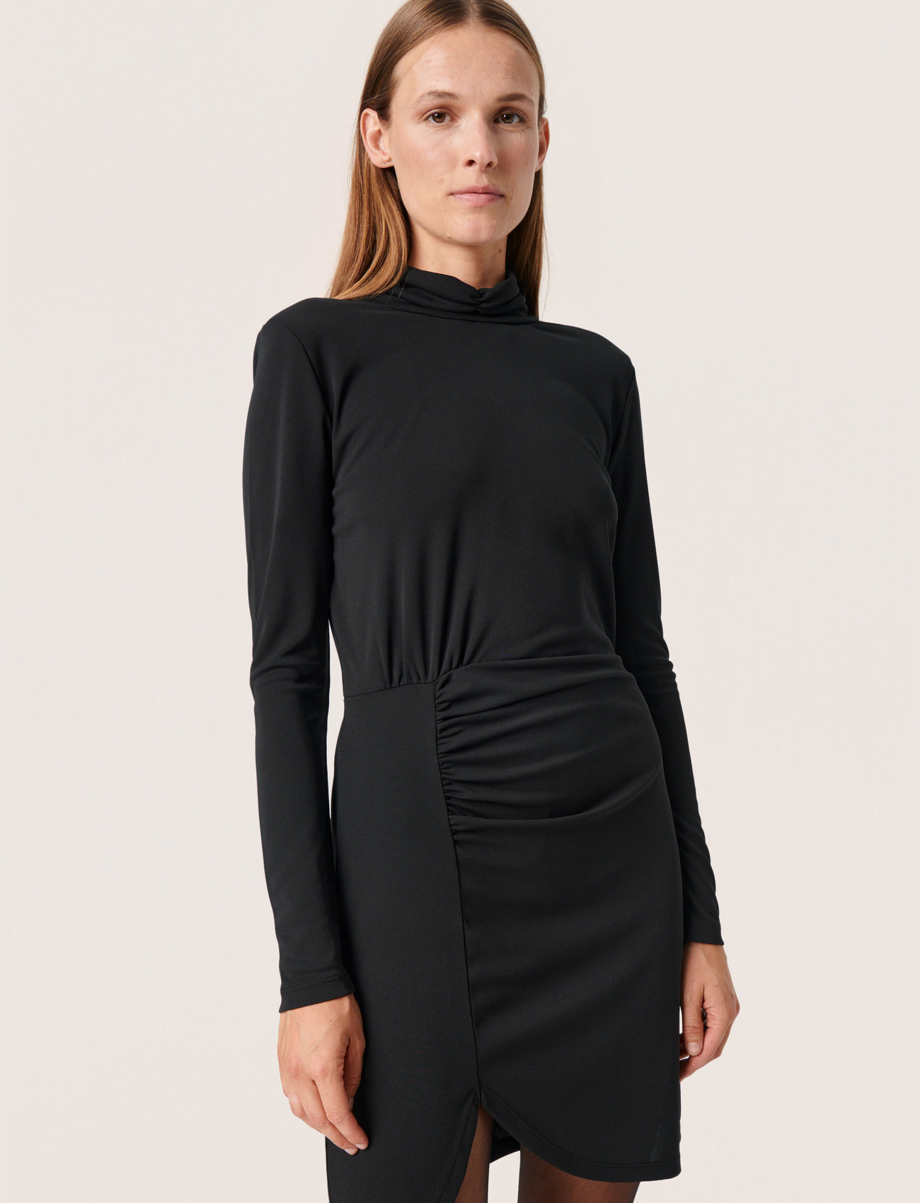 Soaked in Luxury - SLIrmeline Short Dress - festtøj til outletpriser - black - 1