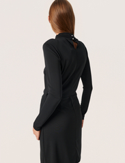 Soaked in Luxury - SLIrmeline Short Dress - festtøj til outletpriser - black - 3