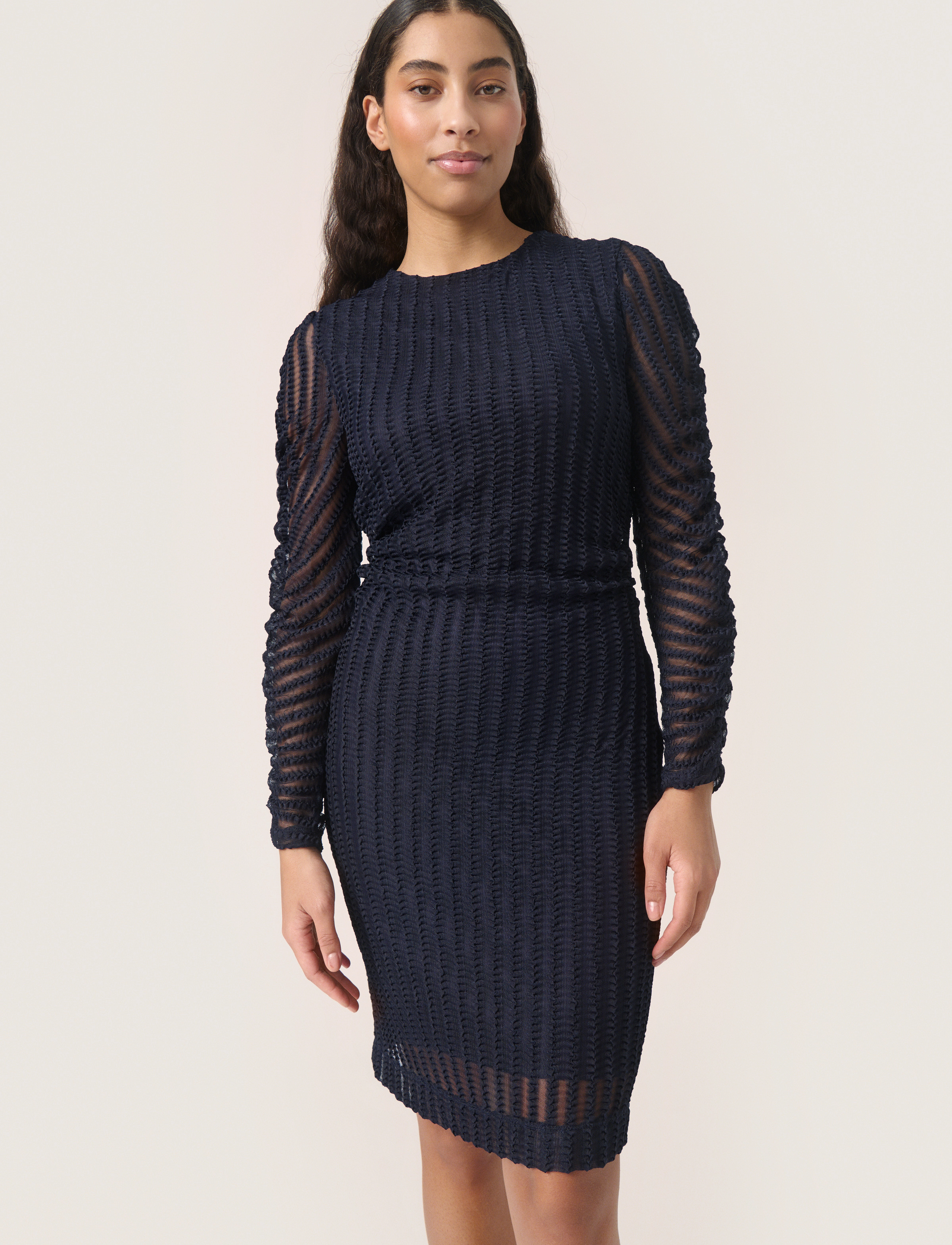 Soaked SLSolveig Dress - Kjoler - NIGHT SKY / navy