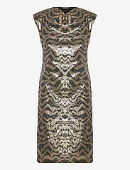 Soaked in Luxury - SLSusie Dress - peoriided outlet-hindadega - golden animal sequins - 0