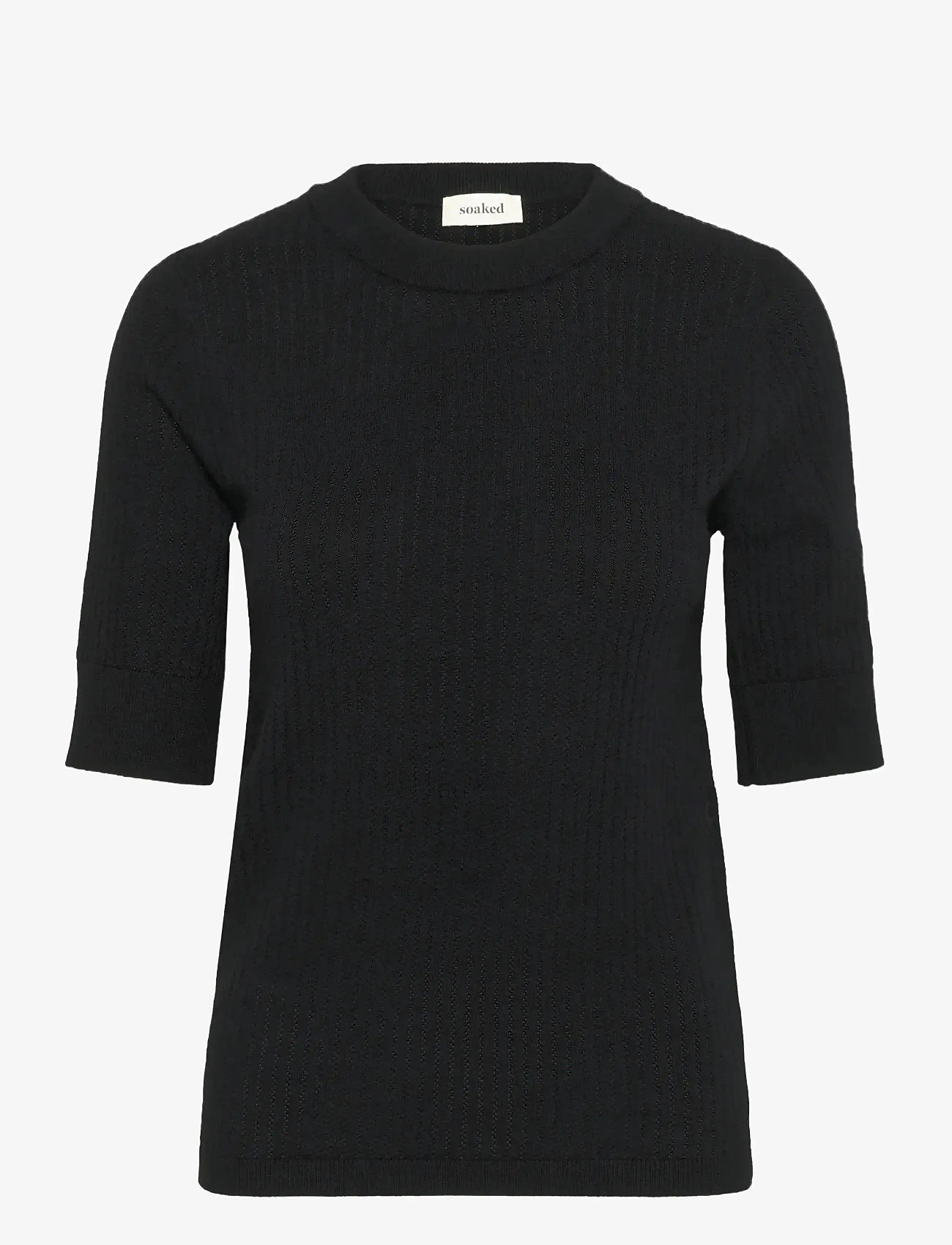 Soaked in Luxury - SLSpina Tee - t-shirts - black - 1