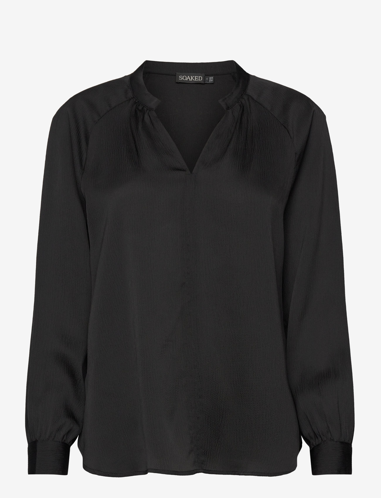 Soaked in Luxury - SLIoana Blouse LS - langærmede skjorter - black - 1