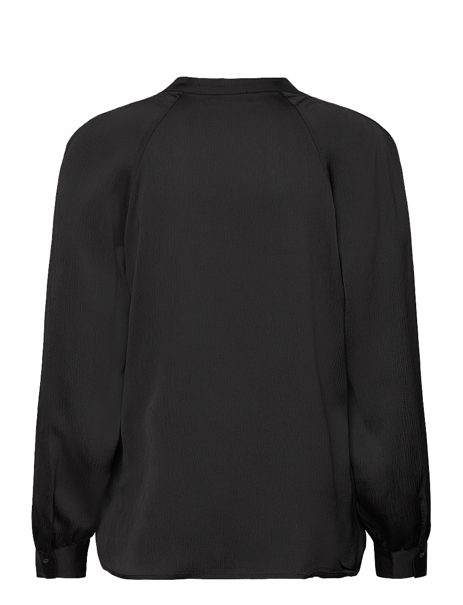 Soaked - SLIoana Blouse LS - langärmlige hemden - black - 2