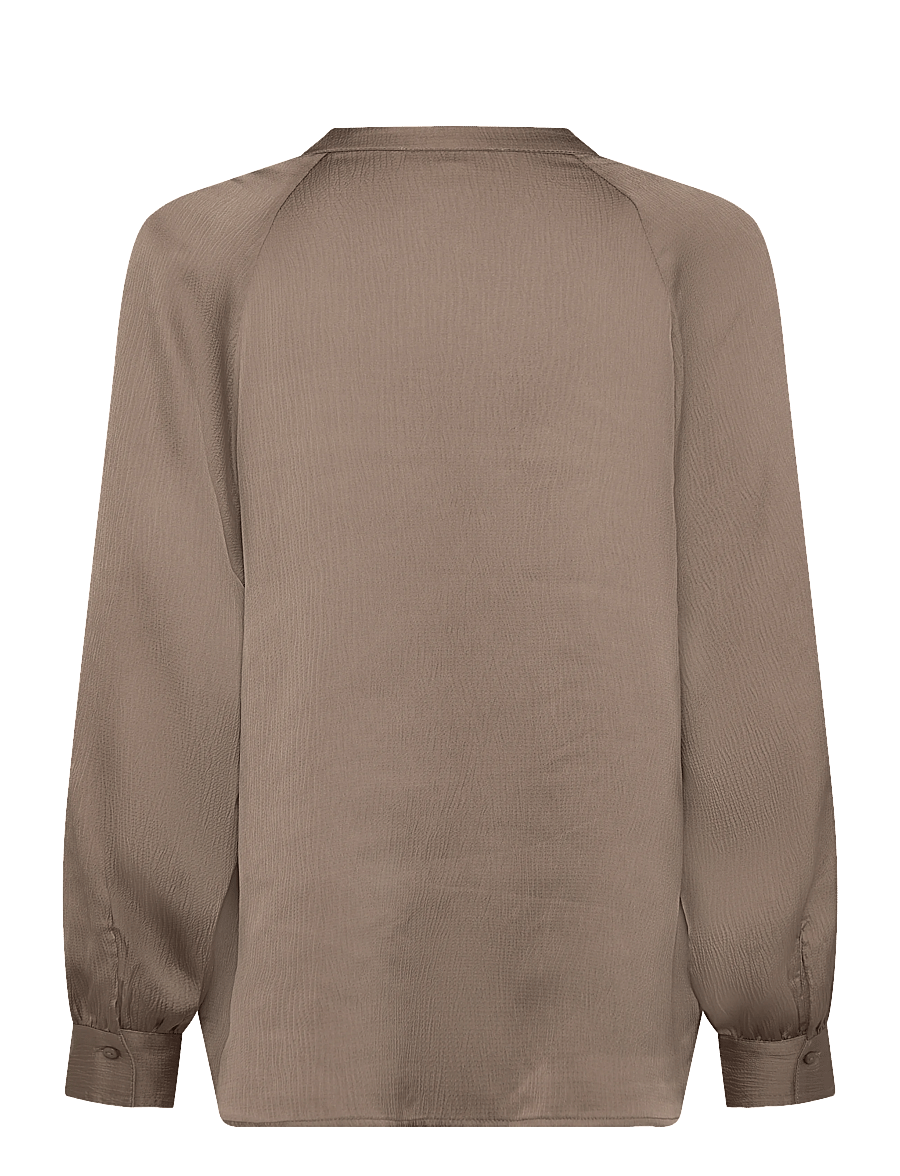 Soaked - SLIoana Blouse LS - langärmlige hemden - morel - 1