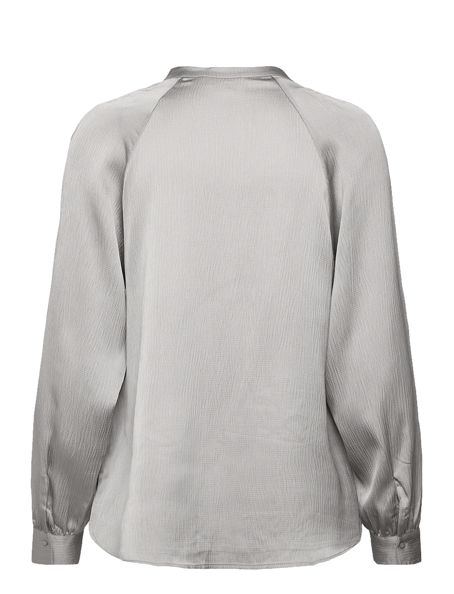 Soaked - SLIoana Blouse LS - langärmlige hemden - porpoise - 1