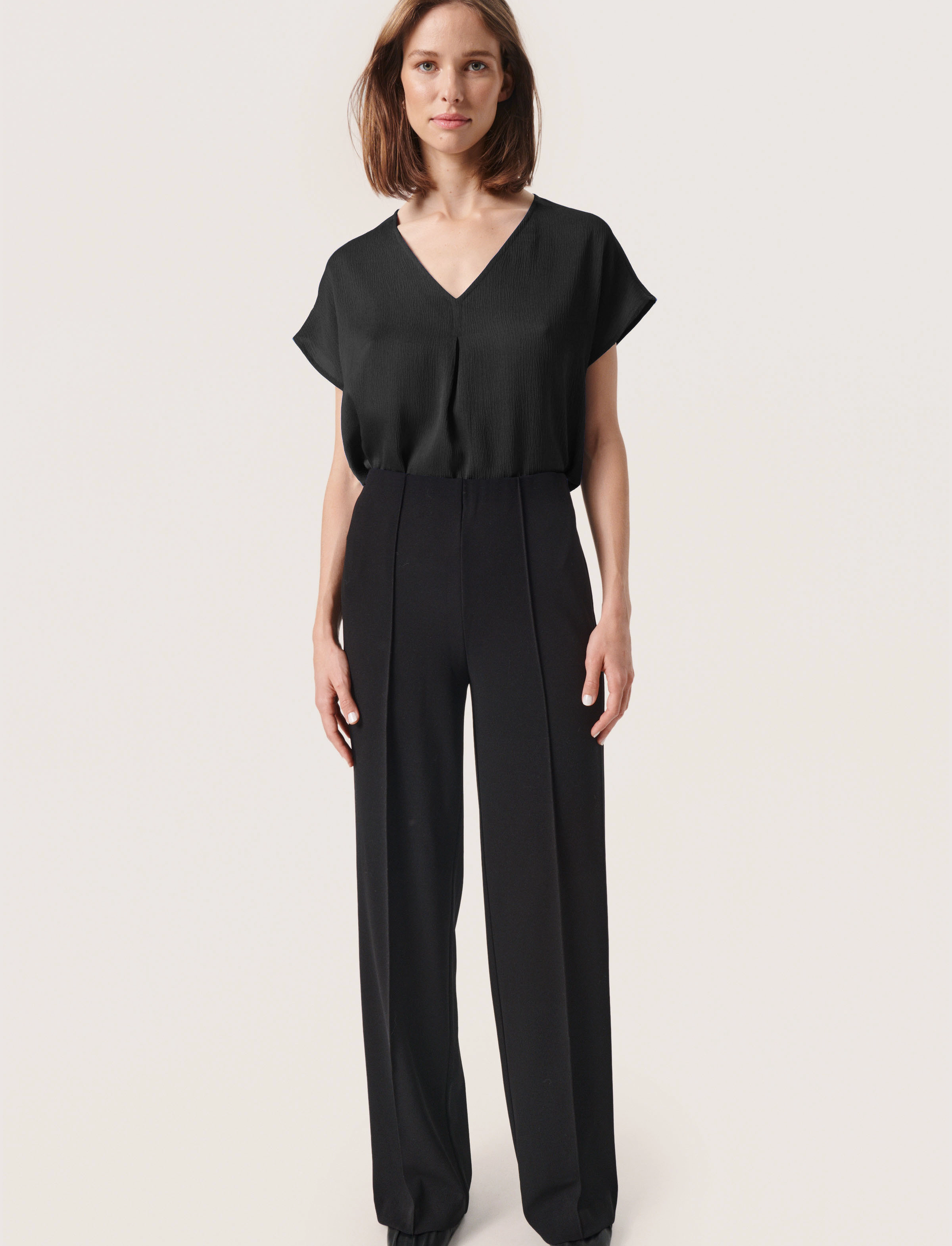 Soaked - SLIoana Marija Top - kortærmede bluser - black - 3