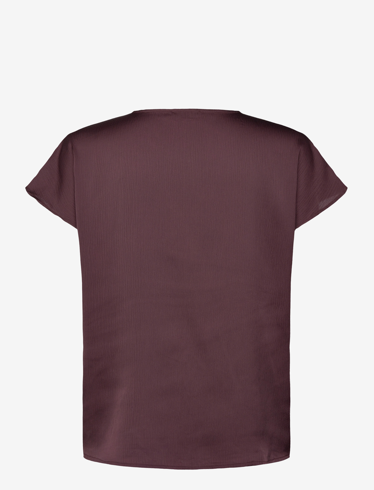 Soaked in Luxury - SLIoana Marija Top - kortærmede bluser - fudge - 1