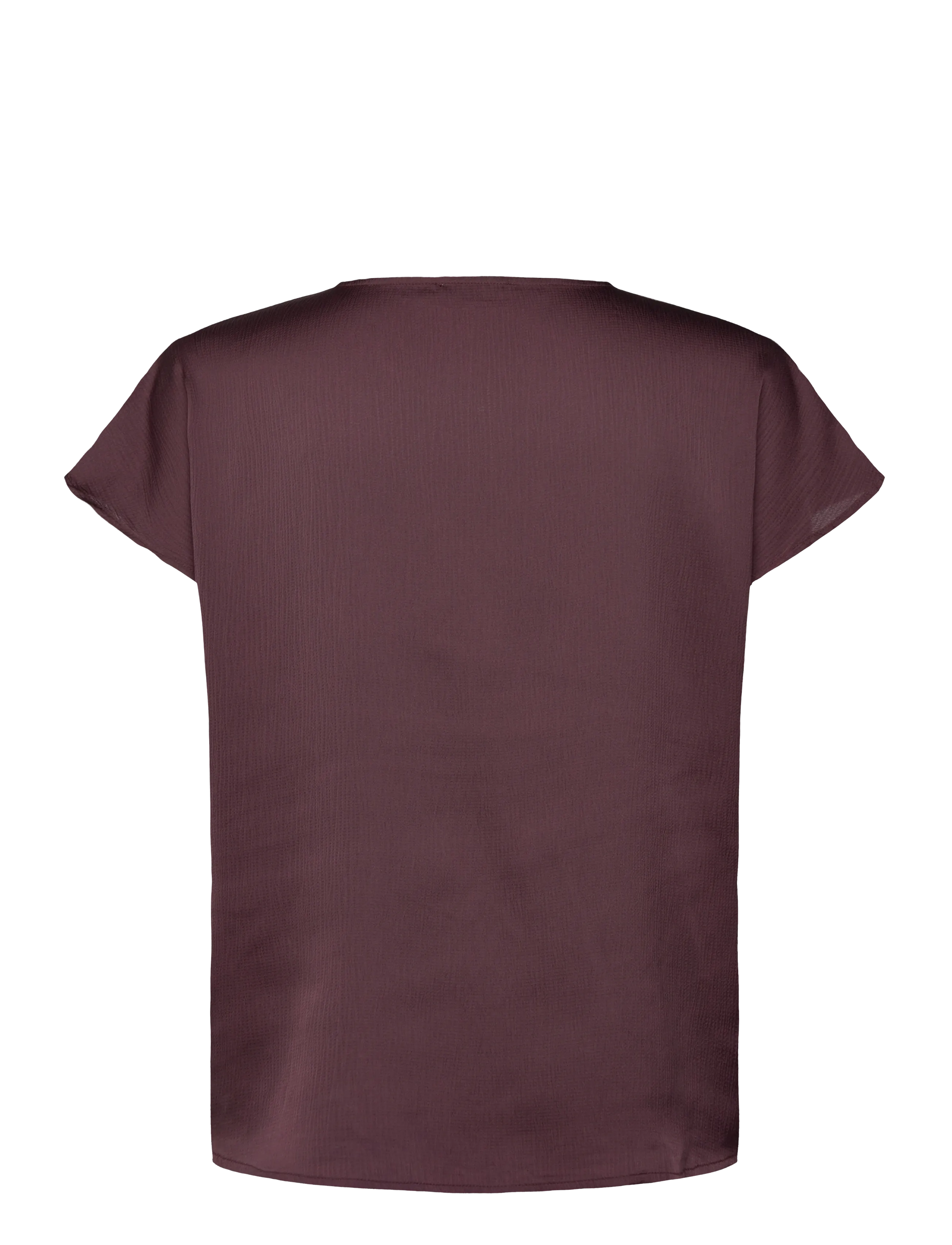 Soaked - SLIoana Marija Top - kurzärmelige blusen - fudge - 1