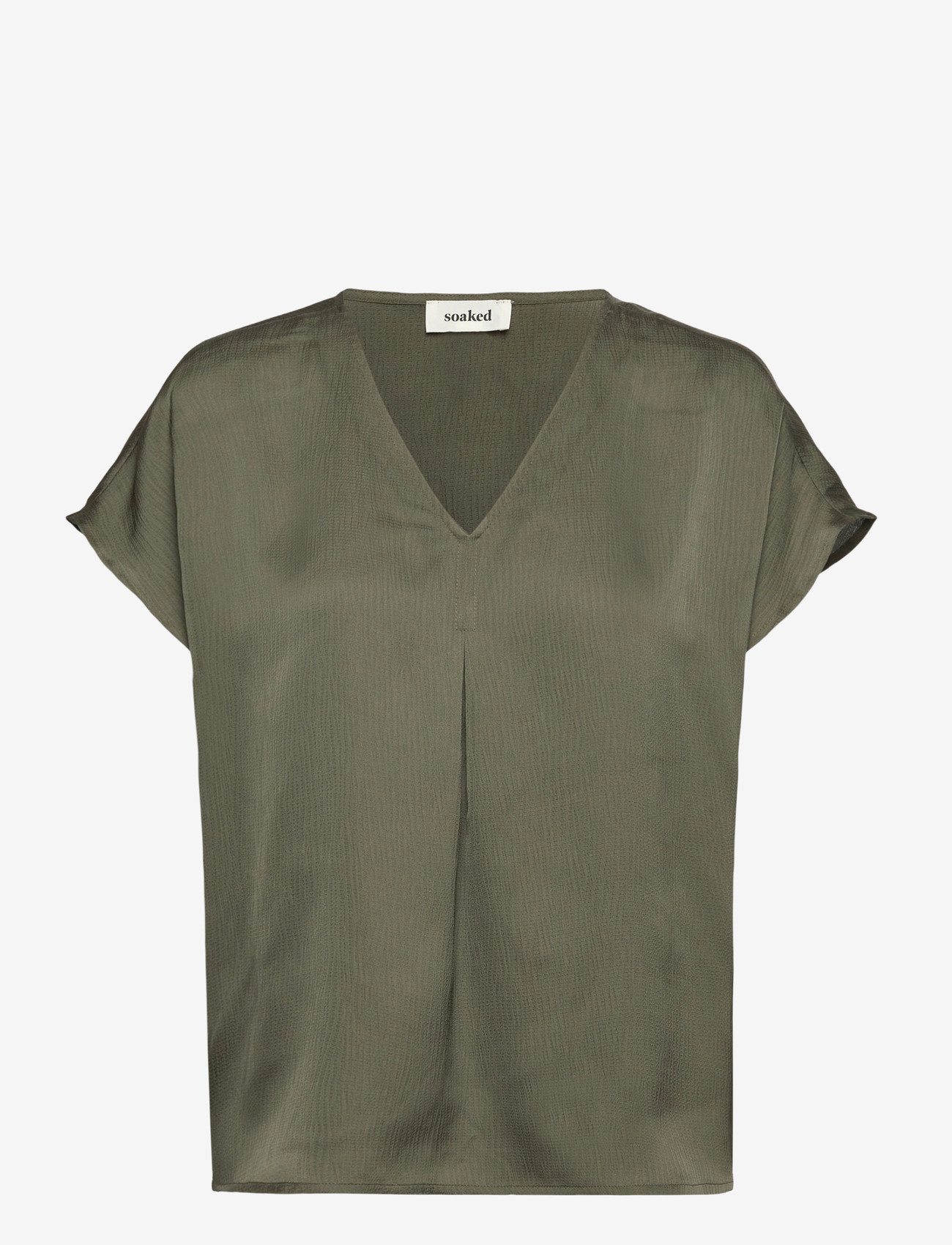 Soaked in Luxury - SLIoana Marija Top - kurzämlige blusen - grape leaf - 0