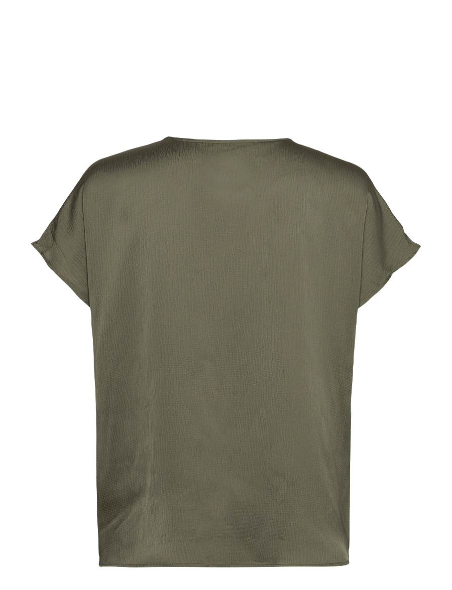 Soaked - SLIoana Marija Top - kurzärmelige blusen - grape leaf - 1
