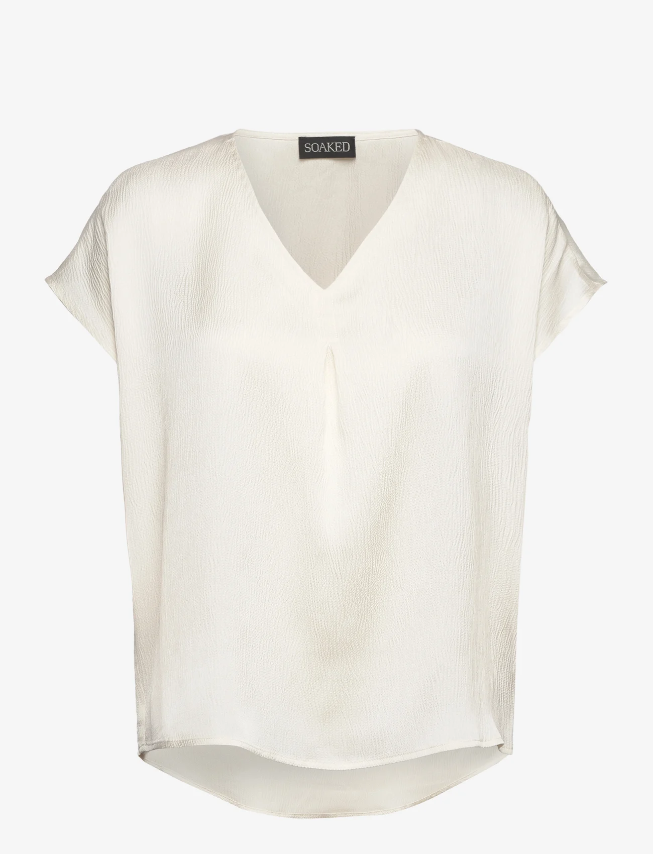 Soaked in Luxury - SLIoana Marija Top - blouses korte mouwen - whisper white - 0