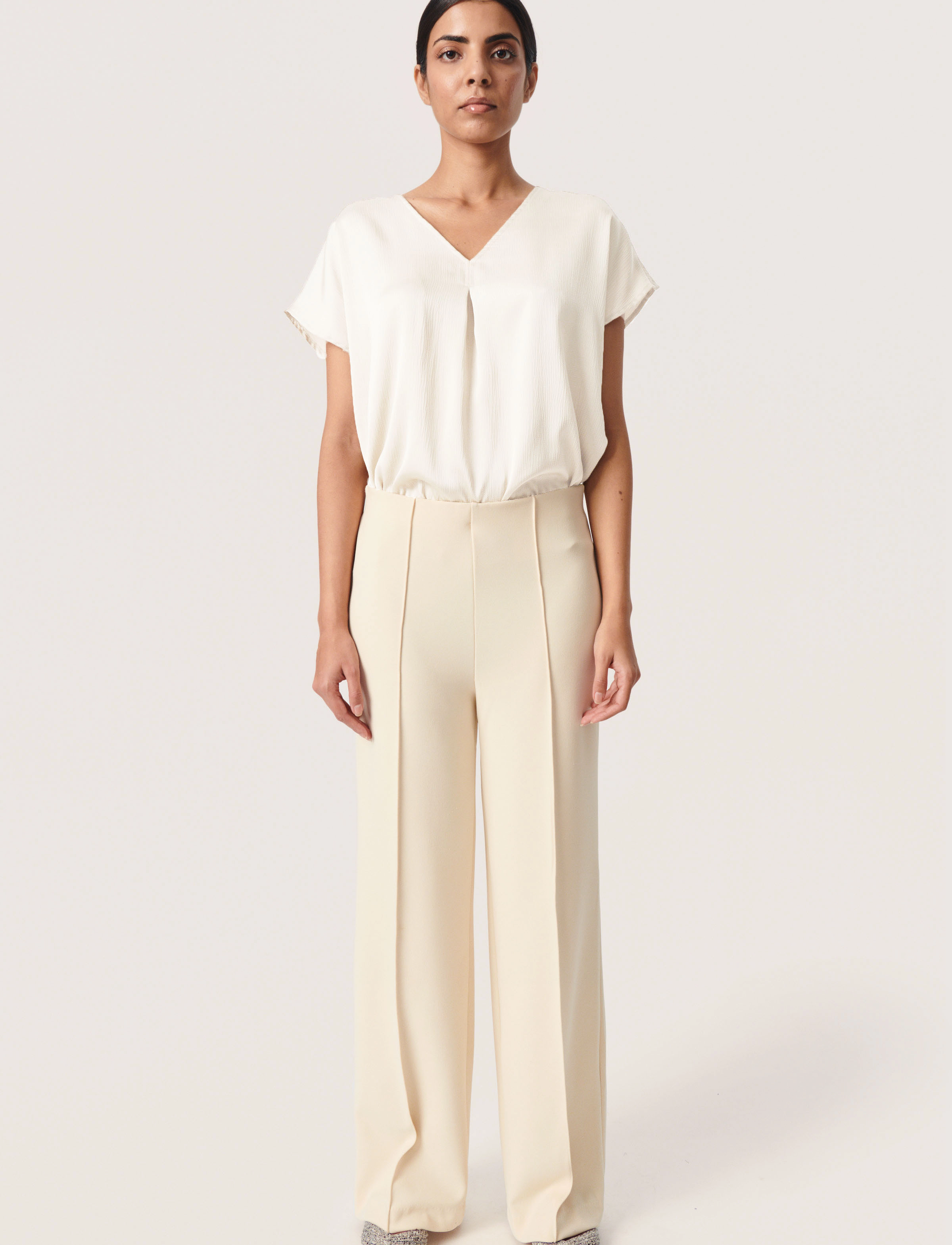 Soaked - SLIoana Marija Top - lyhythihaiset puserot - whisper white - 3