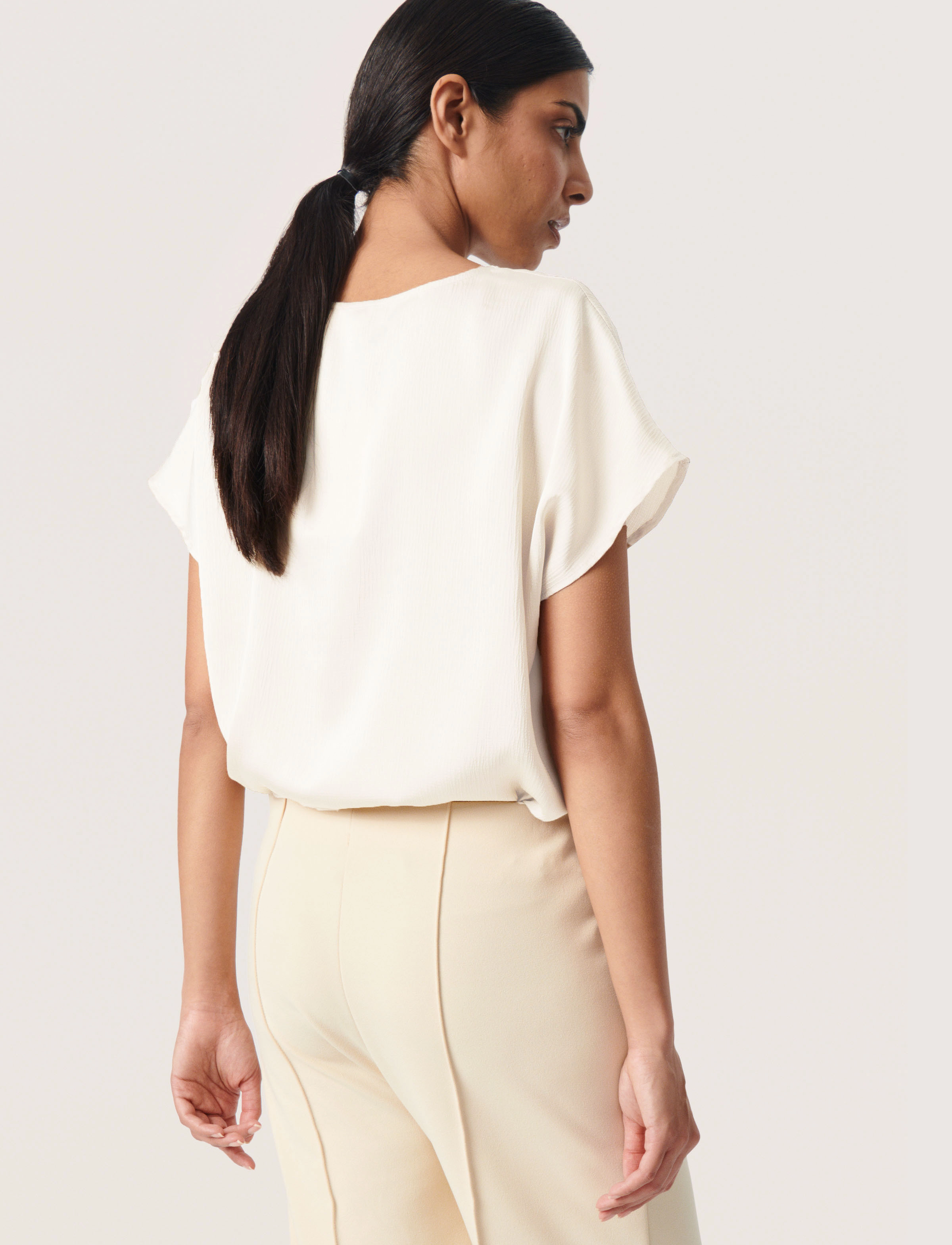 Soaked - SLIoana Marija Top - lyhythihaiset puserot - whisper white - 4