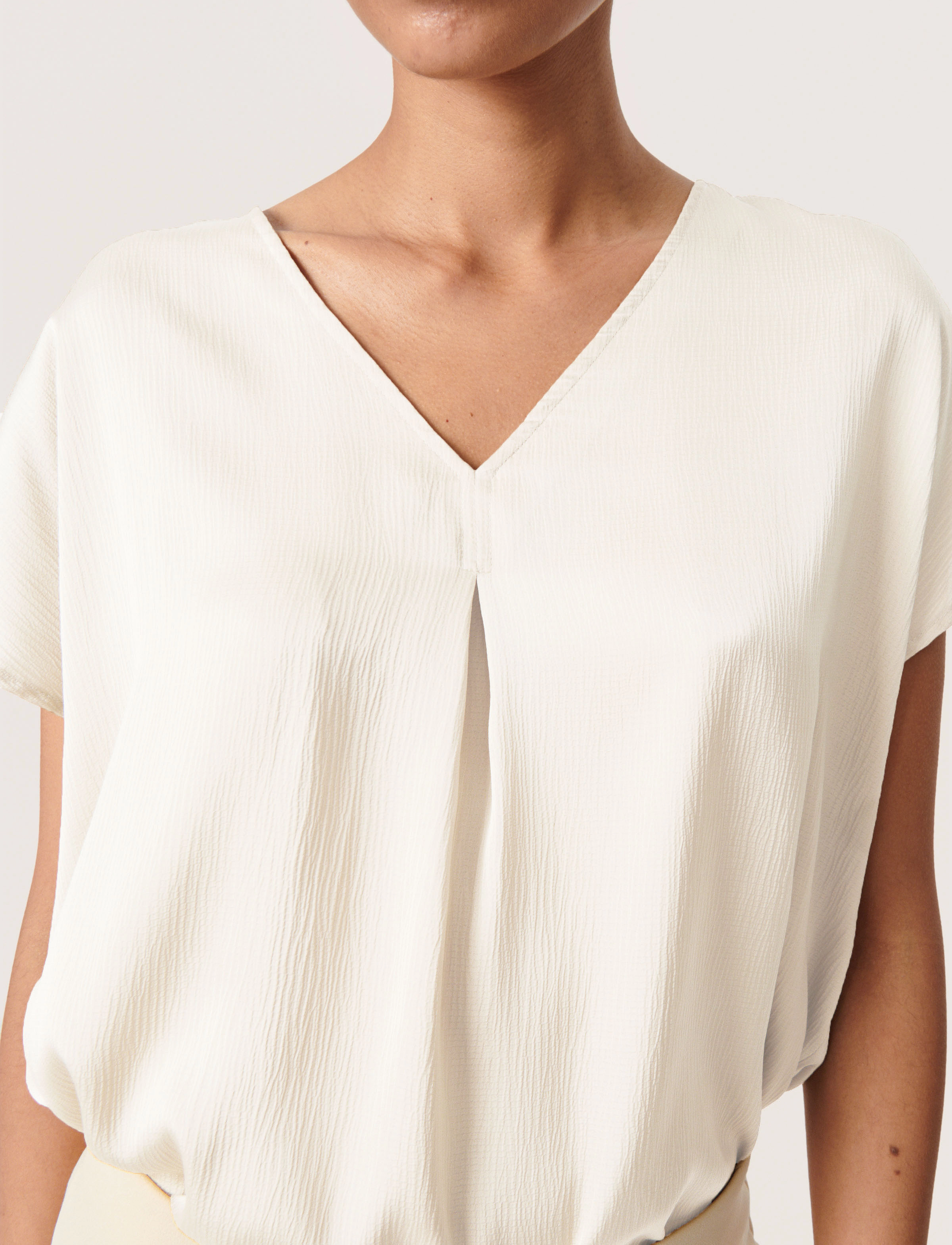 Soaked - SLIoana Marija Top - lyhythihaiset puserot - whisper white - 5