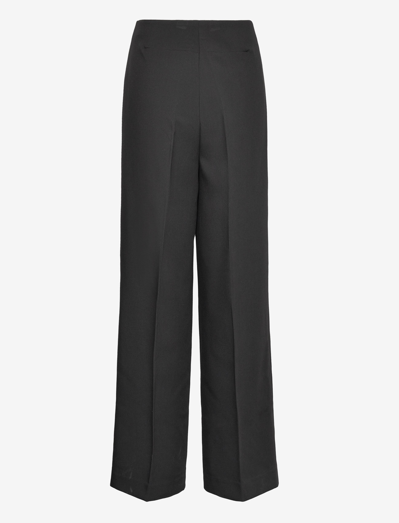 Soaked - SLCorinne Wide Long Pants - straight leg trousers - black - 2
