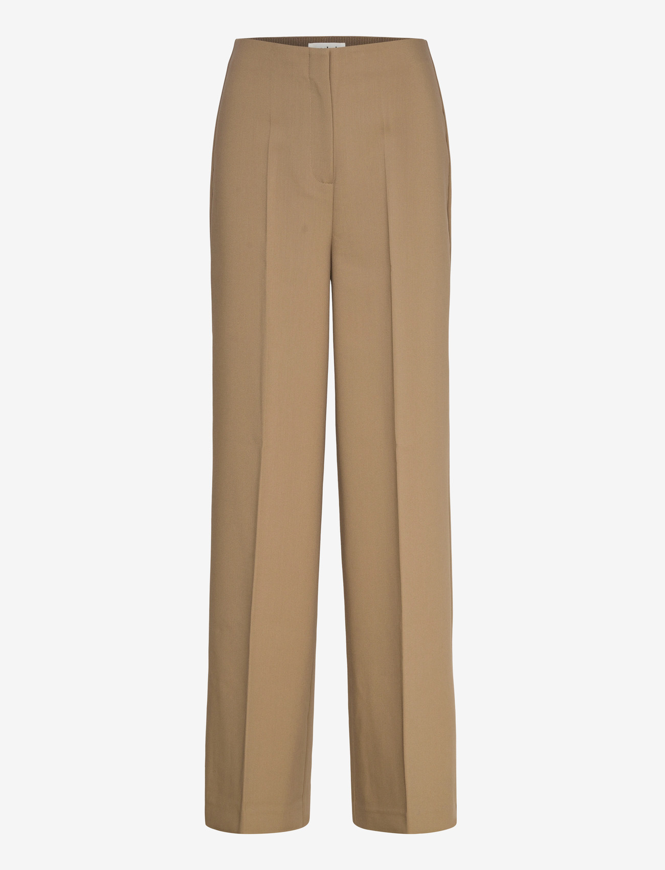 Soaked in Luxury - SLCorinne Wide Long Pants - raka byxor - covert green - 0