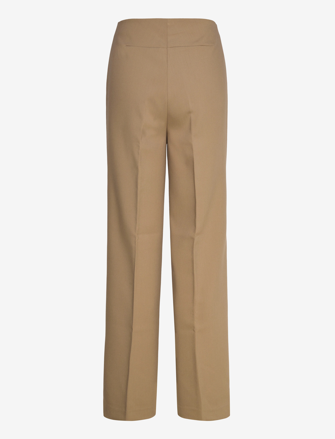 Soaked in Luxury - SLCorinne Wide Long Pants - raka byxor - covert green - 1