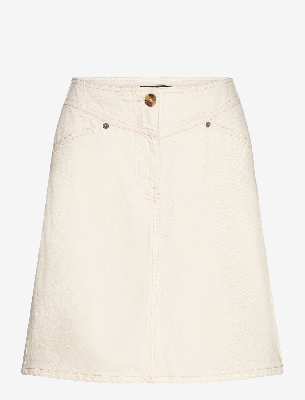 Soaked - SLAnneline Mini Skirt - whisper white - 0