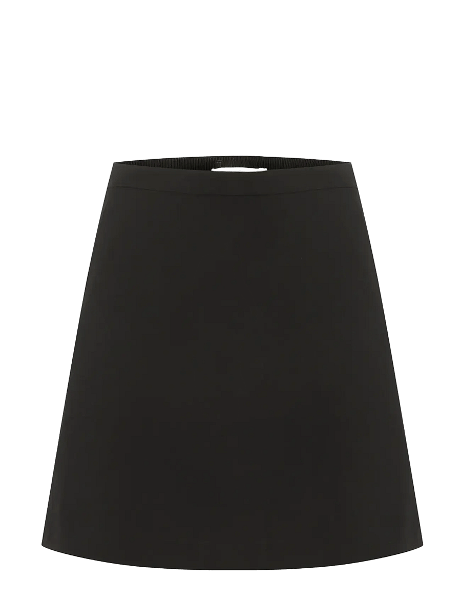 Soaked - SLCorinne Aline skirt - midi-röcke - black - 1