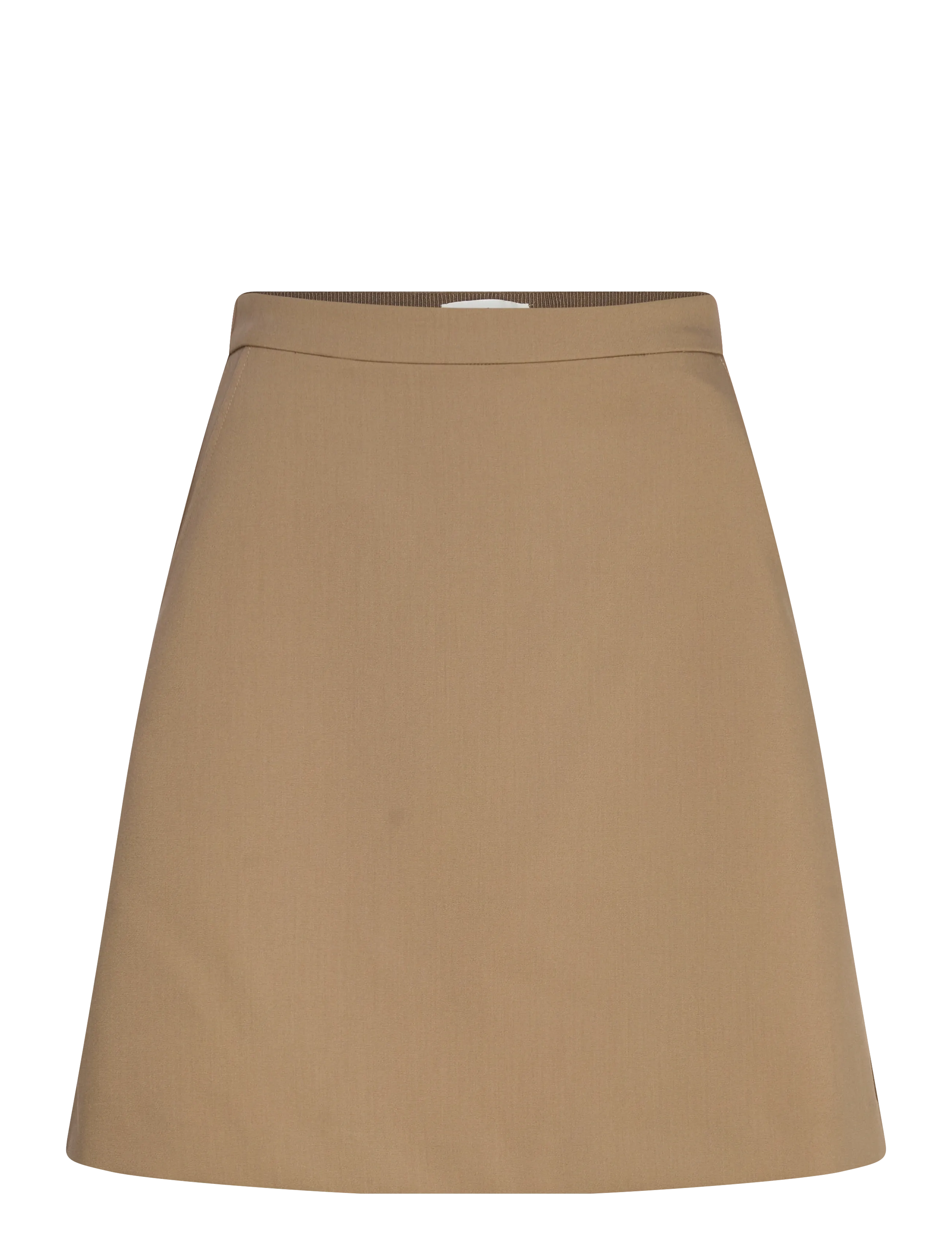 Soaked Slcorinne Aline Skirt, Kvinder, A-Line Nederdel, Beige, Str: XL