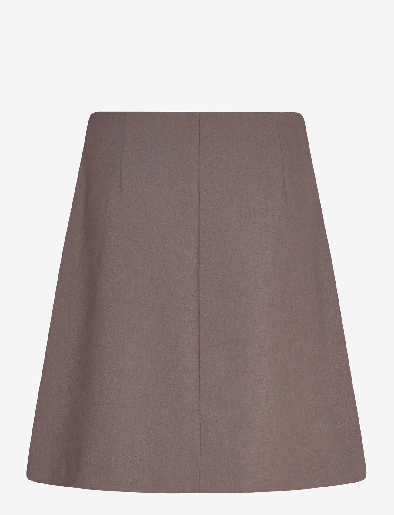 Soaked in Luxury - SLCorinne Aline skirt - midiseelikud - dark gull gray - 1