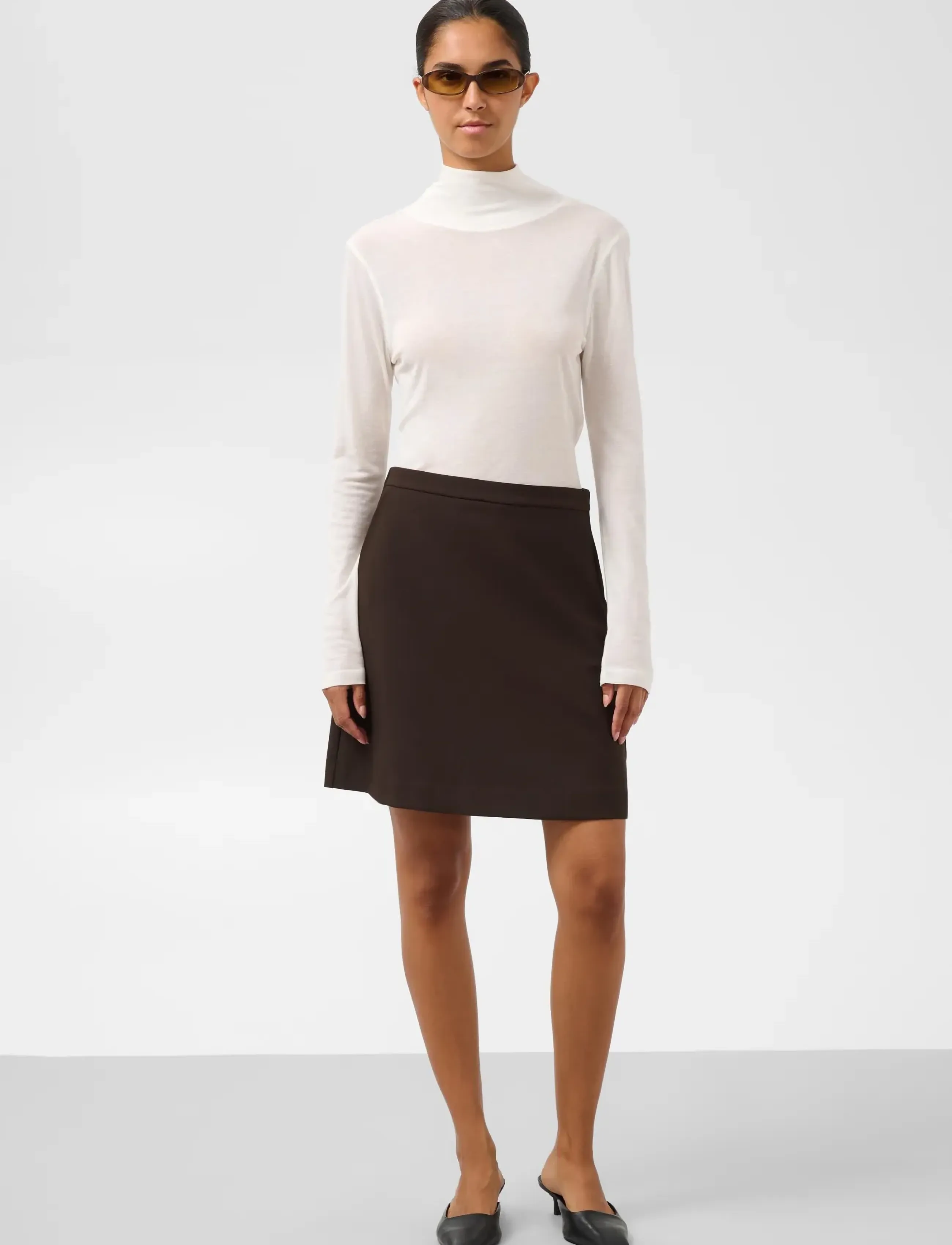 Soaked - SLCorinne Aline skirt - midi skirts - mole' - 3