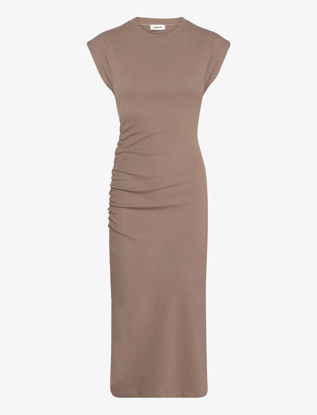 Soaked in Luxury - SLMarisha Dress - vidutinio ilgio suknelės - walnut - 0