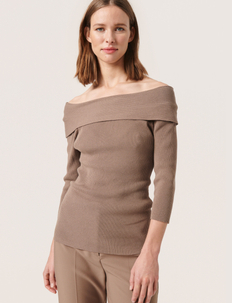 SLIndianna Offshoulder Pullover, Soaked in Luxury