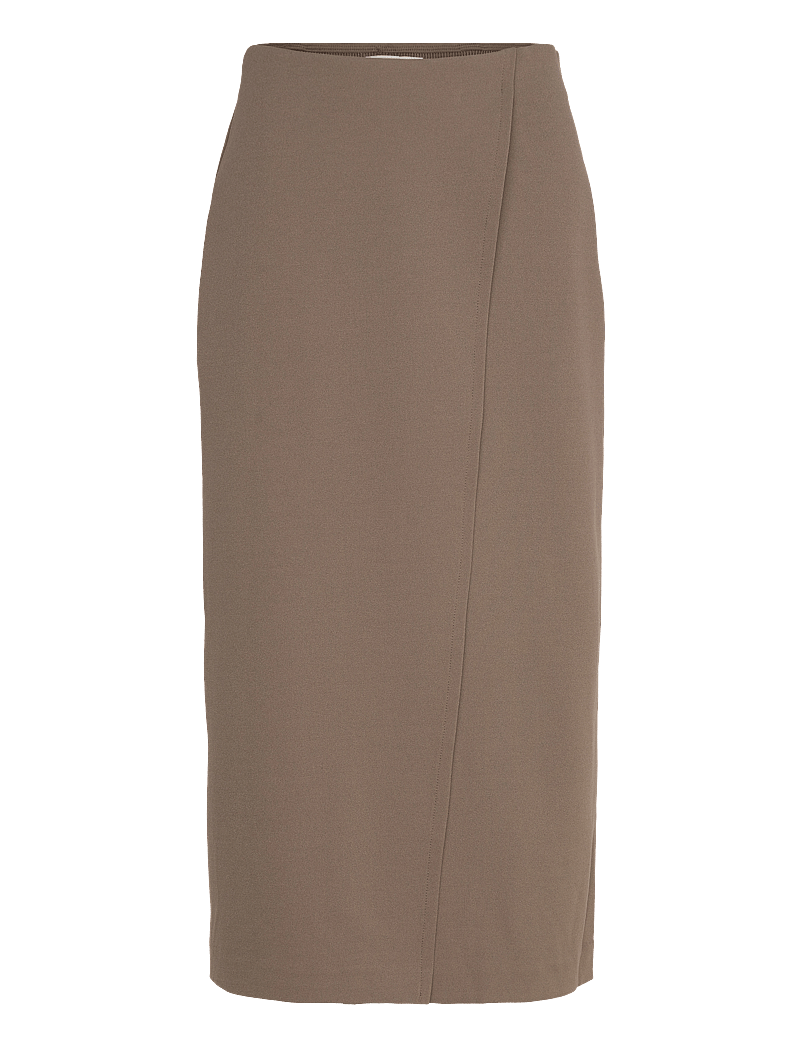 Soaked in Luxury - SLBea Skirt - midi nederdele - morel - 1