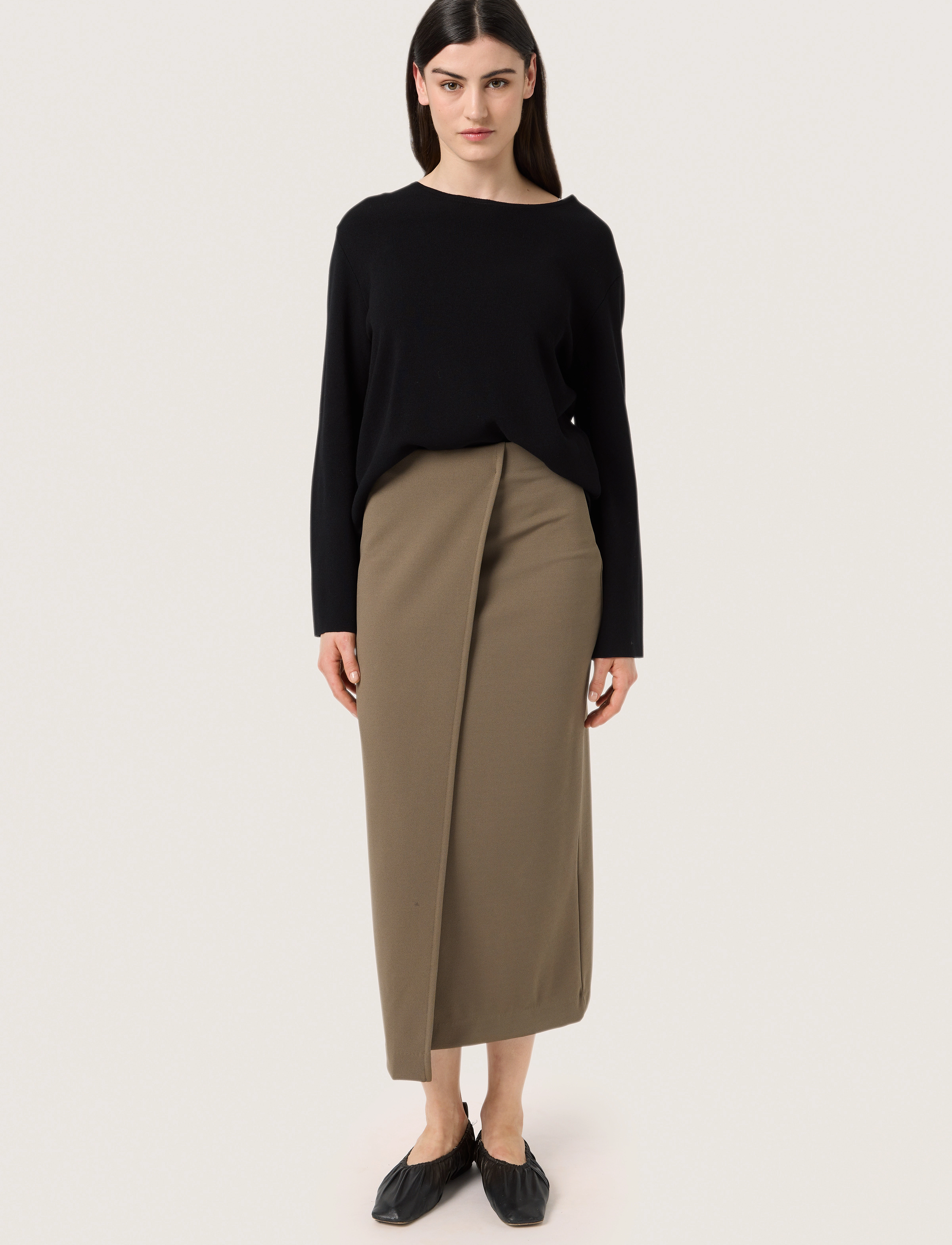 Soaked - SLBea Skirt - pencil skirts - morel - 5