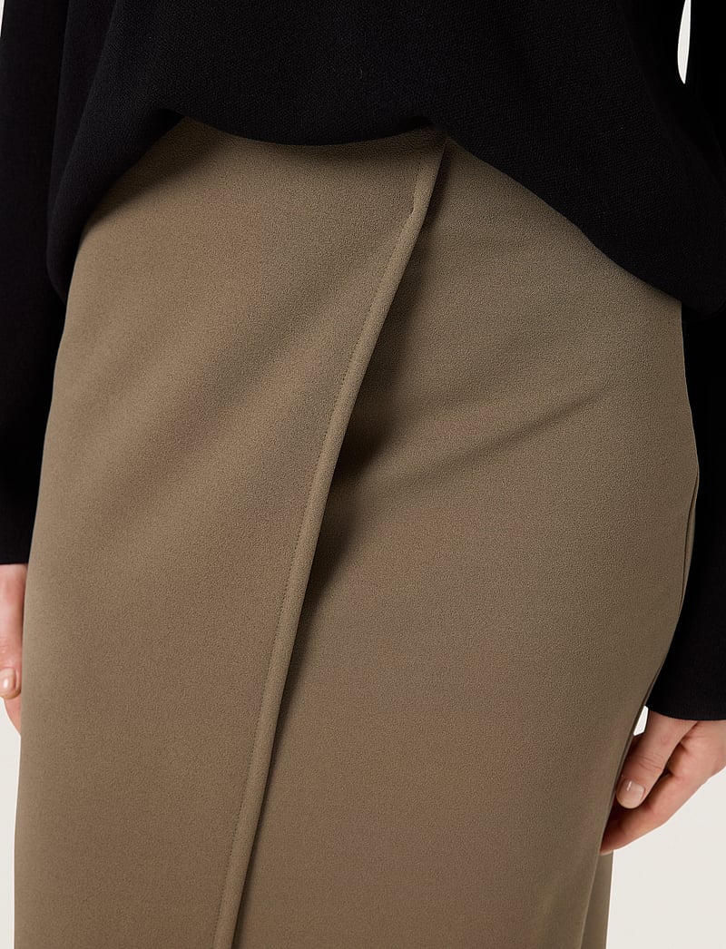 Soaked in Luxury - SLBea Skirt - midi nederdele - morel - 5