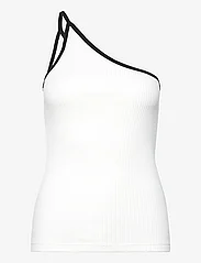 Soaked in Luxury - SLSimone Strap Top - party tops - whisper white - 0