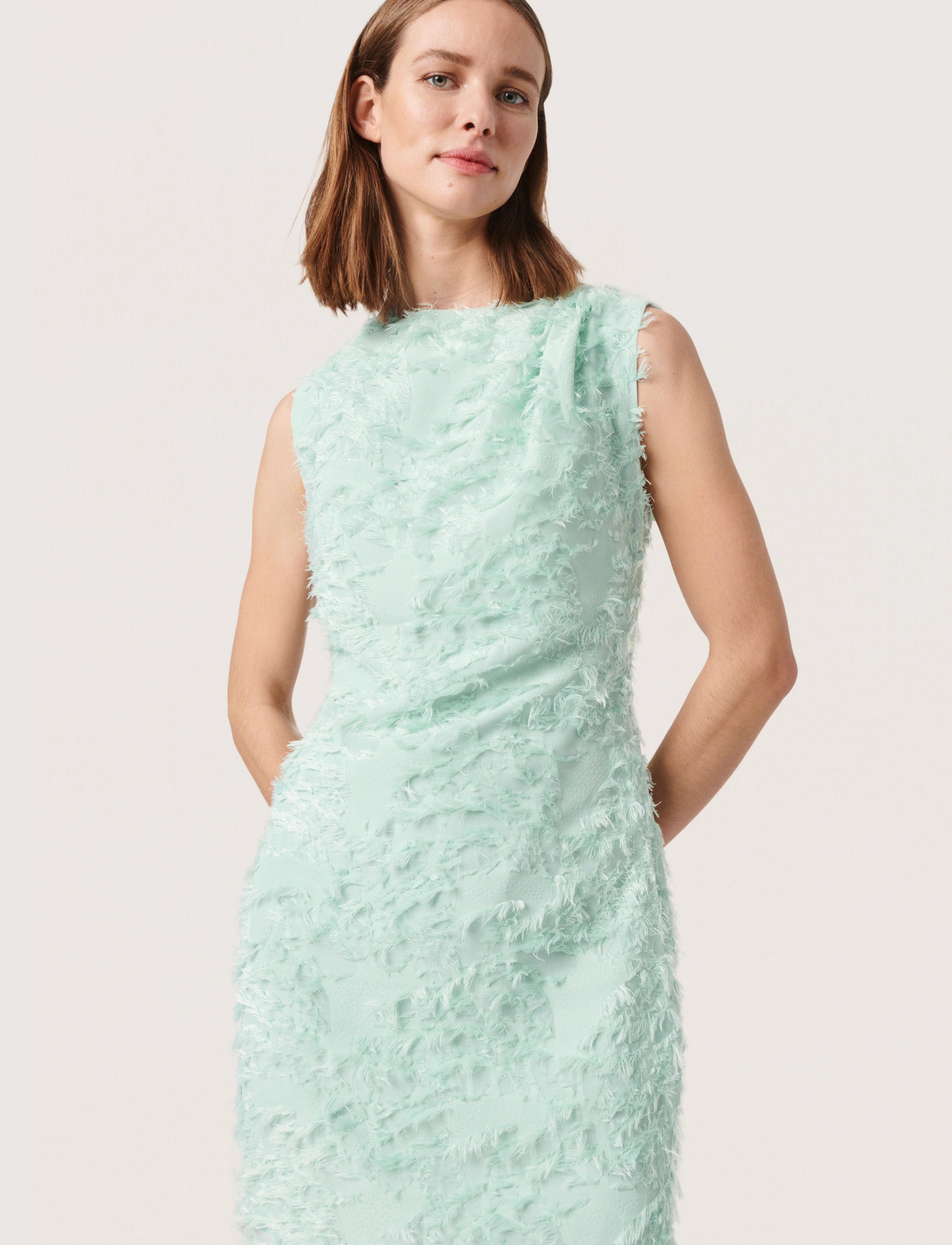 Soaked SLZienna Dress - Kleidid - SURF SPRAY / green