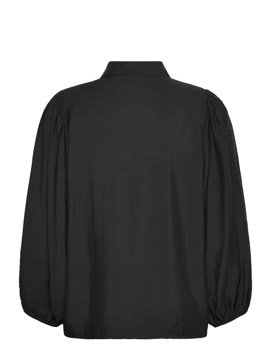 Soaked - SLLeodora Stefani Shirt 3/4 - langärmlige hemden - black - 1