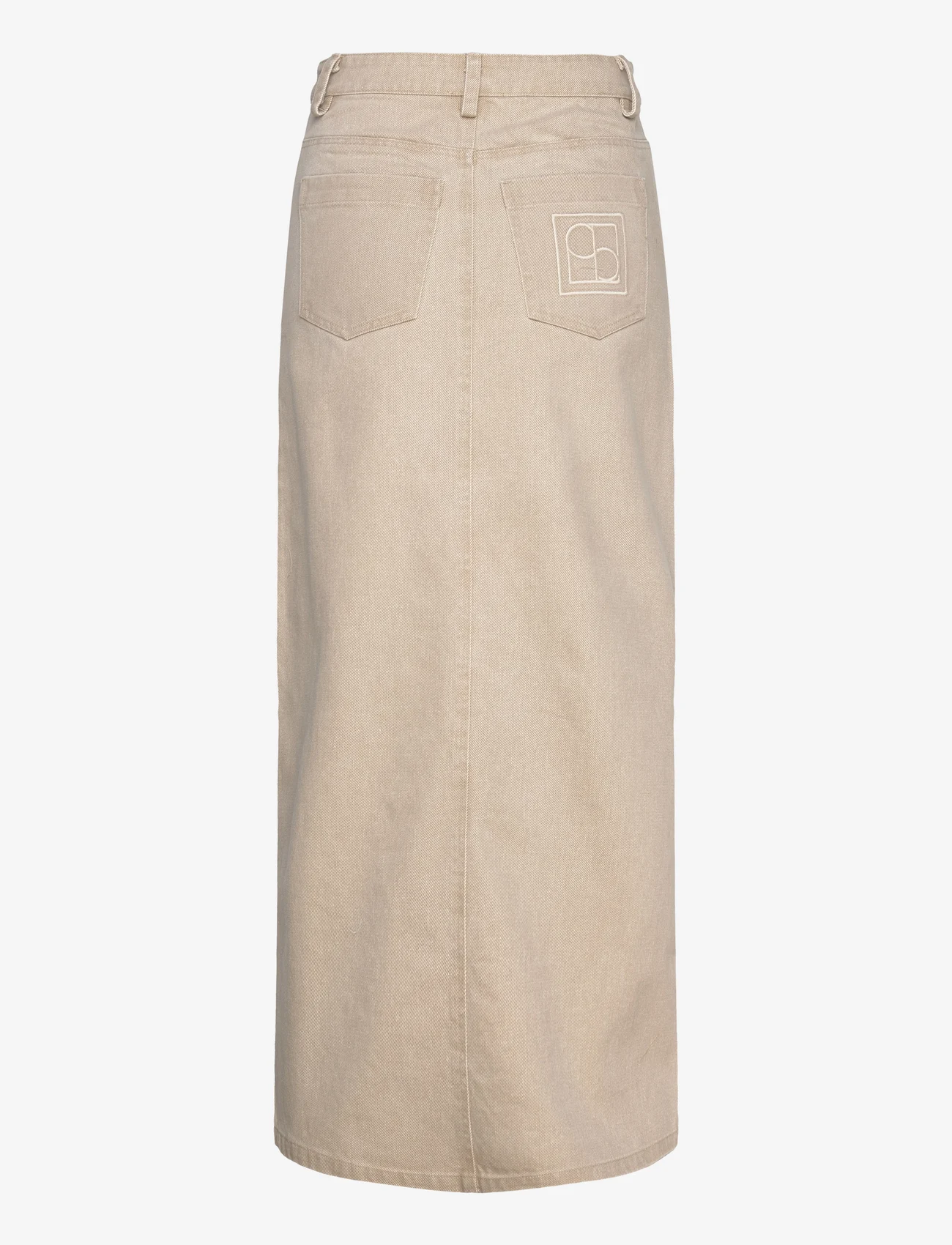 Soaked in Luxury - SLVisti Denim Skirt - midi kjolar - fields of rye - 1