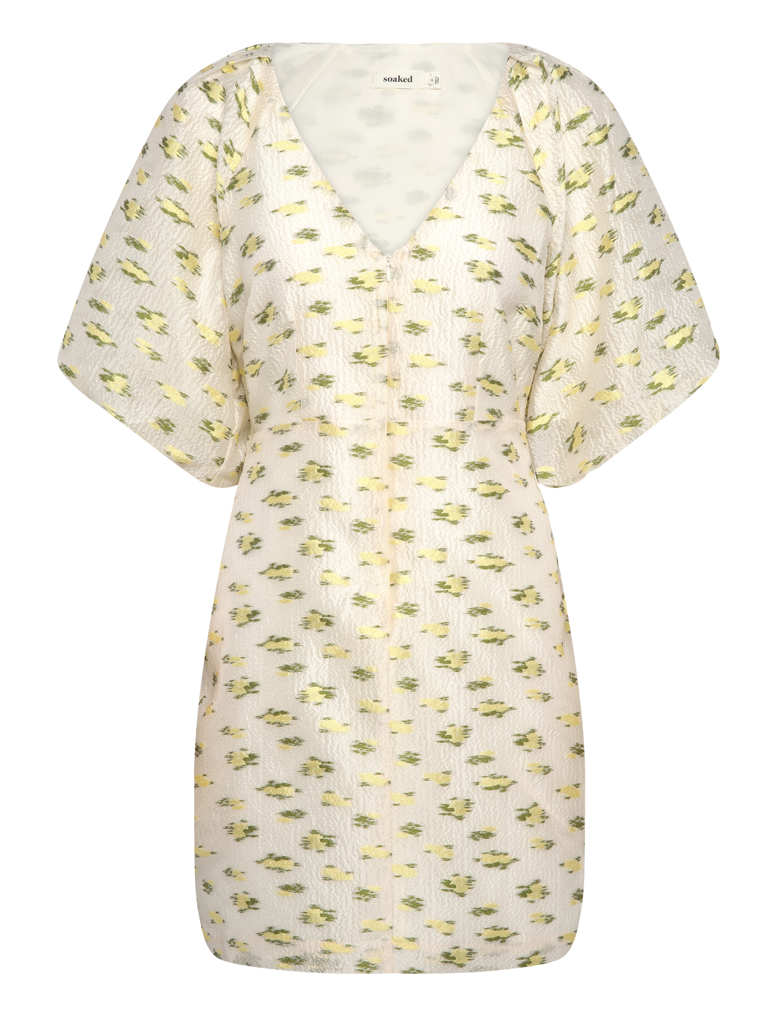 SOAKED Slkamila Jacinta Kleid Cream - L - Damen