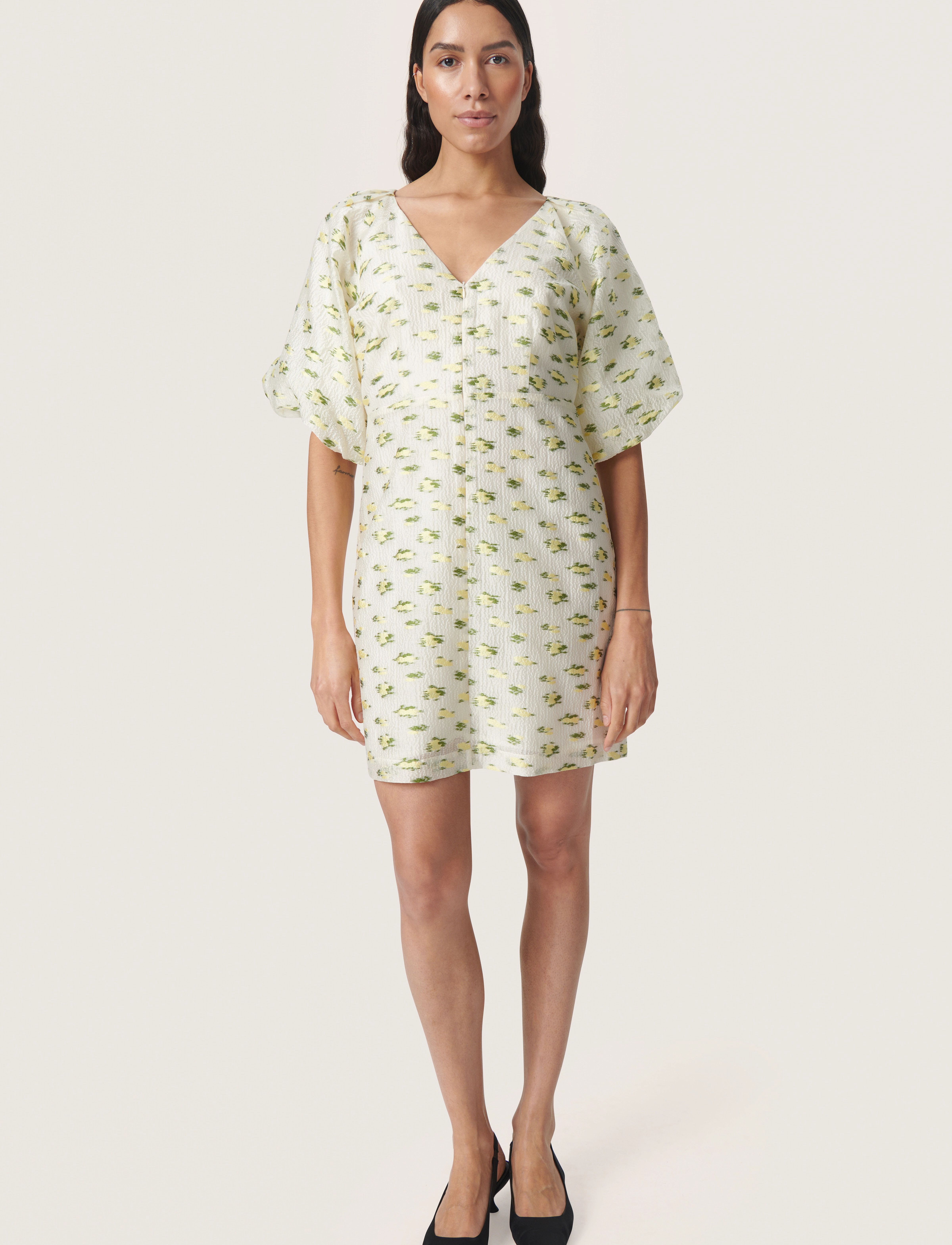 Soaked - SLKamila Jacinta Dress - flower jacquard - 3