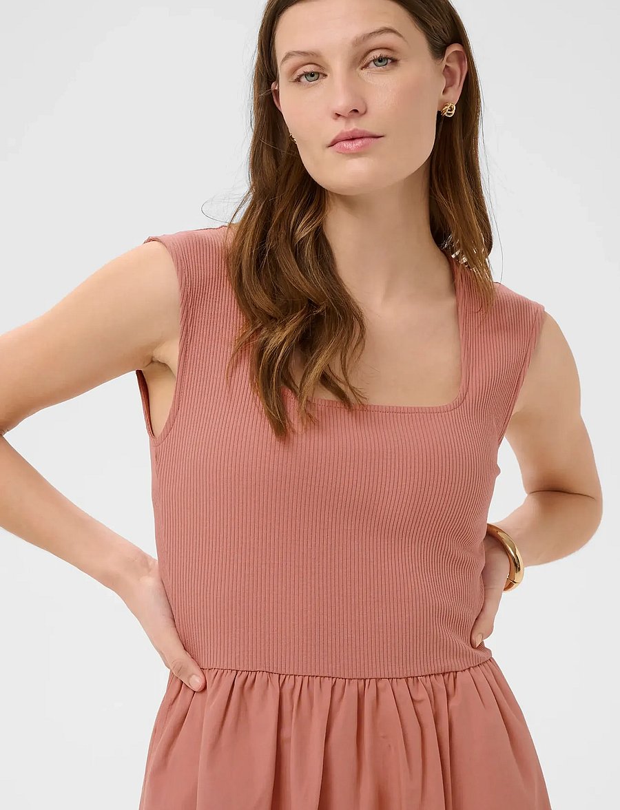 Soaked - SLSimone Phoebe Dress - sommerkjoler - ash rose - 4