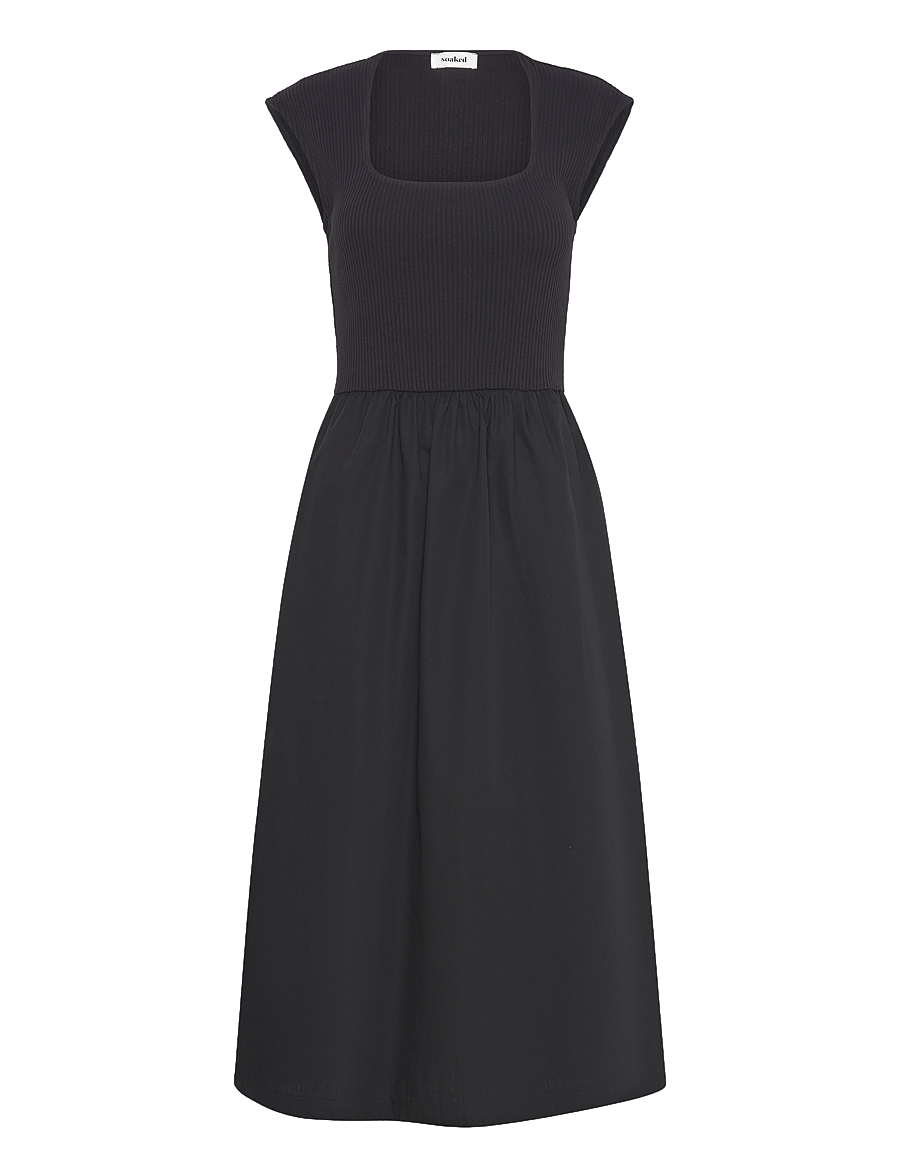 Soaked - SLSimone Phoebe Dress - sommerkjoler - black - 1