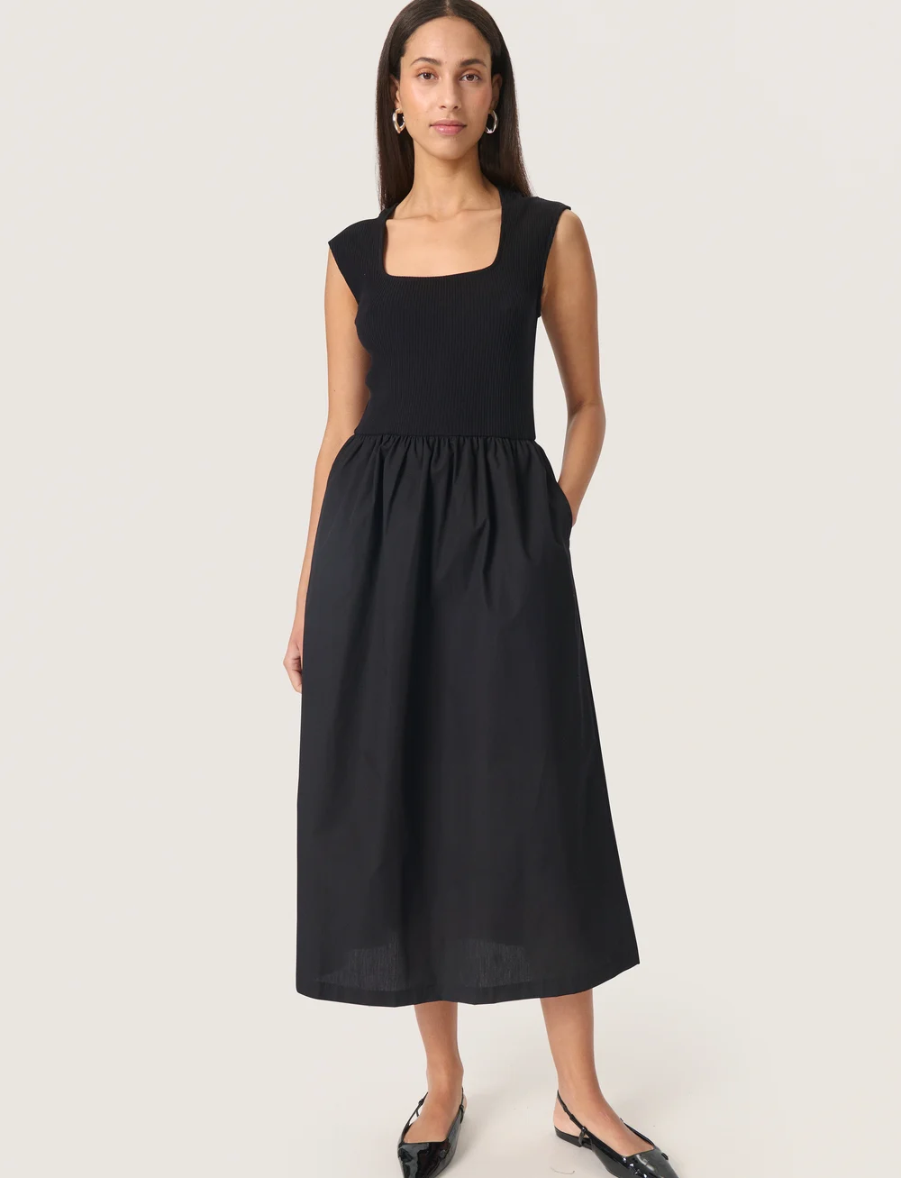 Soaked in Luxury - SLSimone Phoebe Dress - sommarklänningar - black - 3