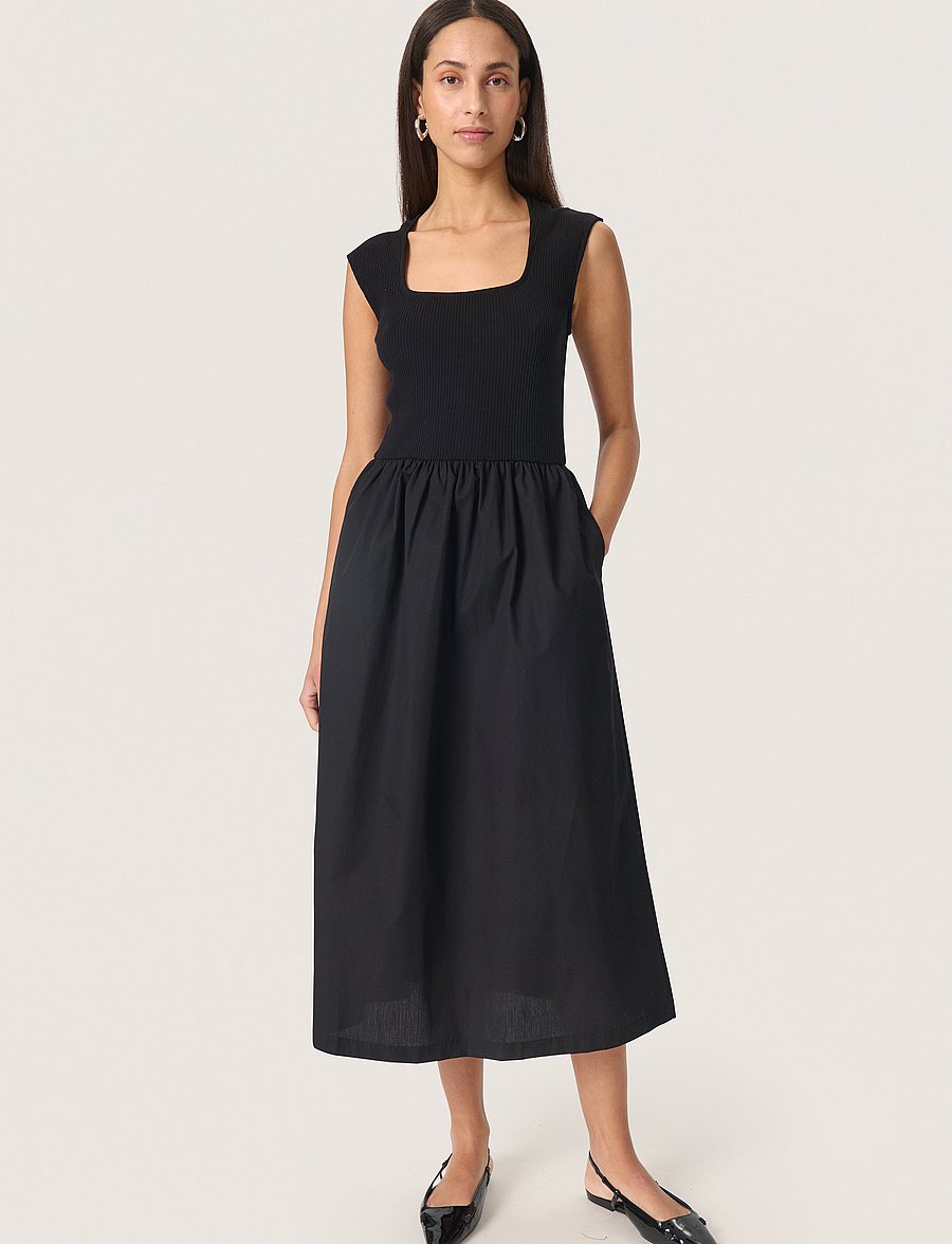 Soaked - SLSimone Phoebe Dress - sommerkjoler - black - 3
