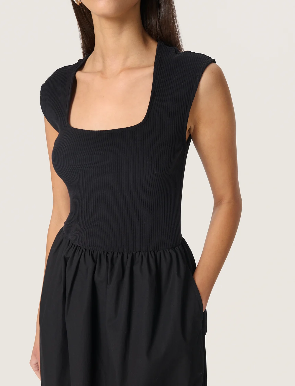 Soaked in Luxury - SLSimone Phoebe Dress - sommarklänningar - black - 5