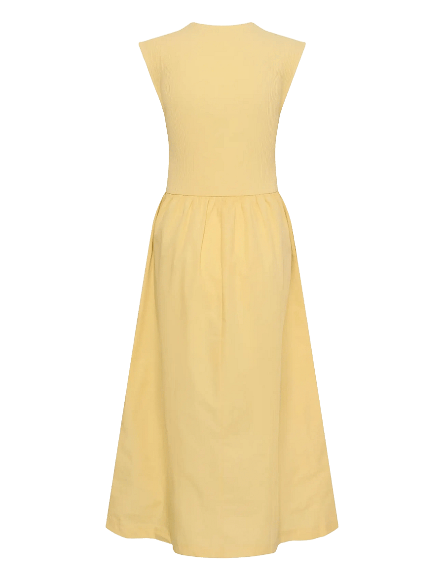 Soaked - SLSimone Phoebe Dress - sommerkleider - reed yellow - 2